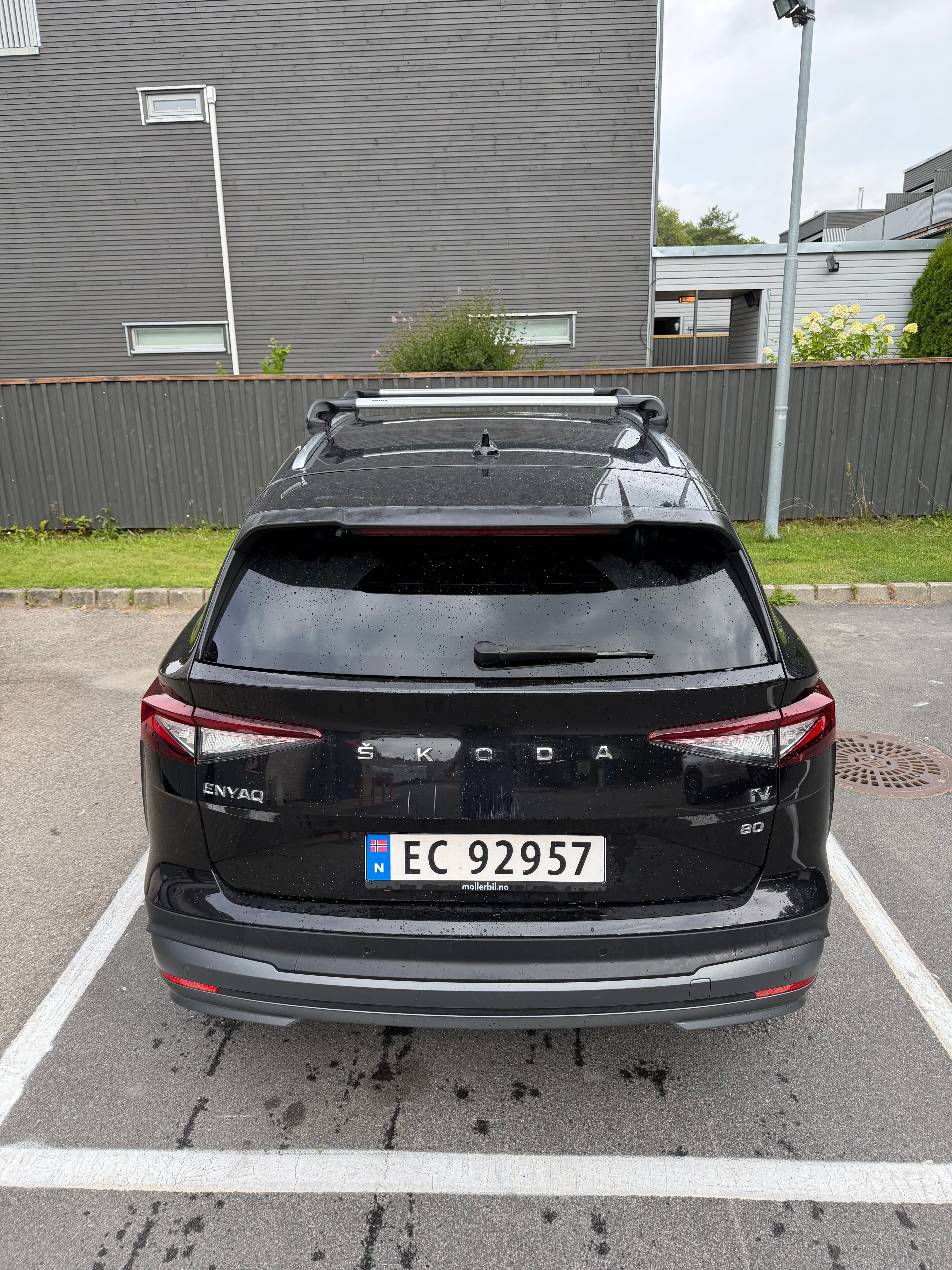 Skoda Enyaq 80 med Ryggekamera