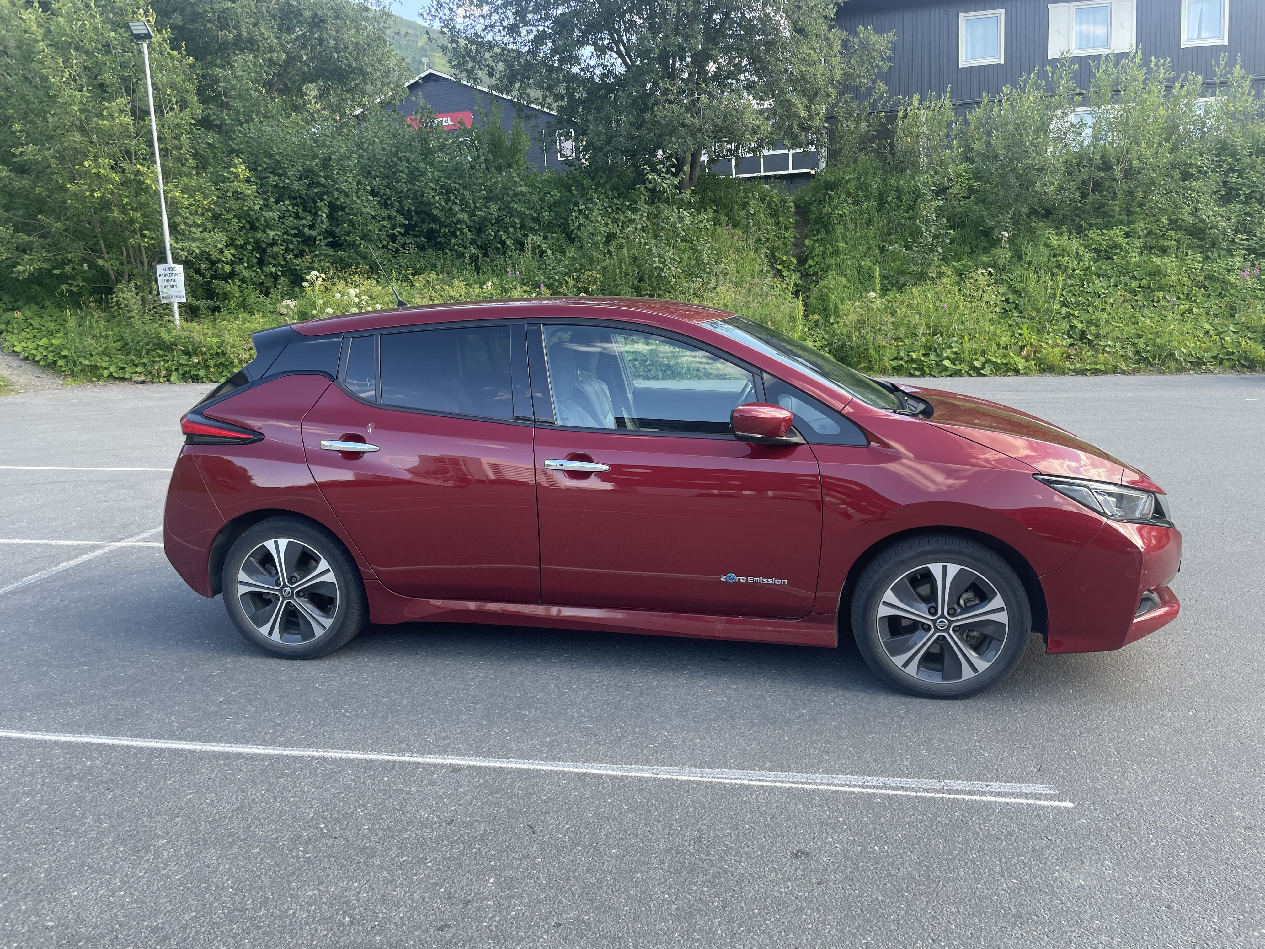 Nissan Leaf med Bluetooth audio