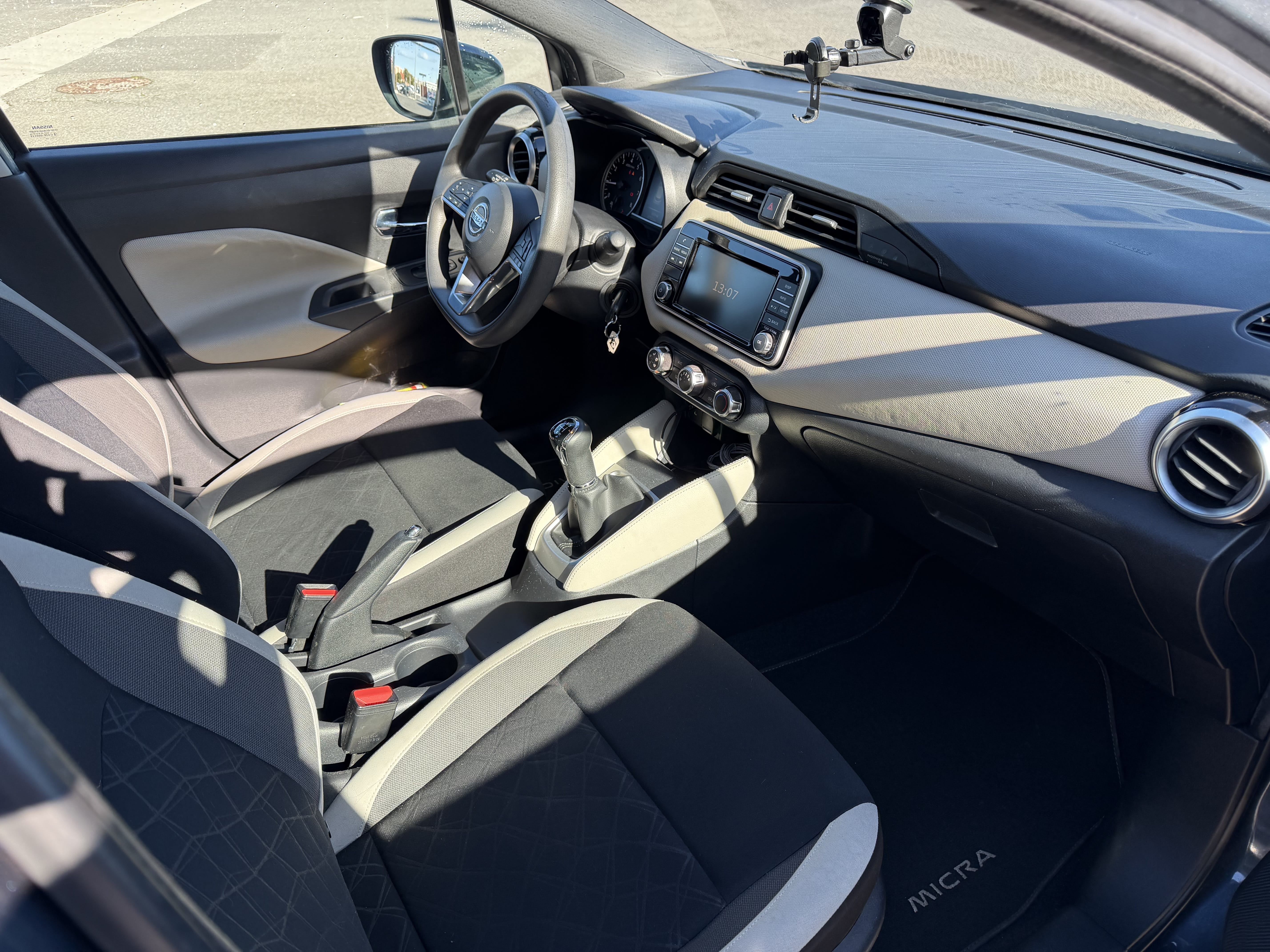 Nissan Micra avec Apple CarPlay