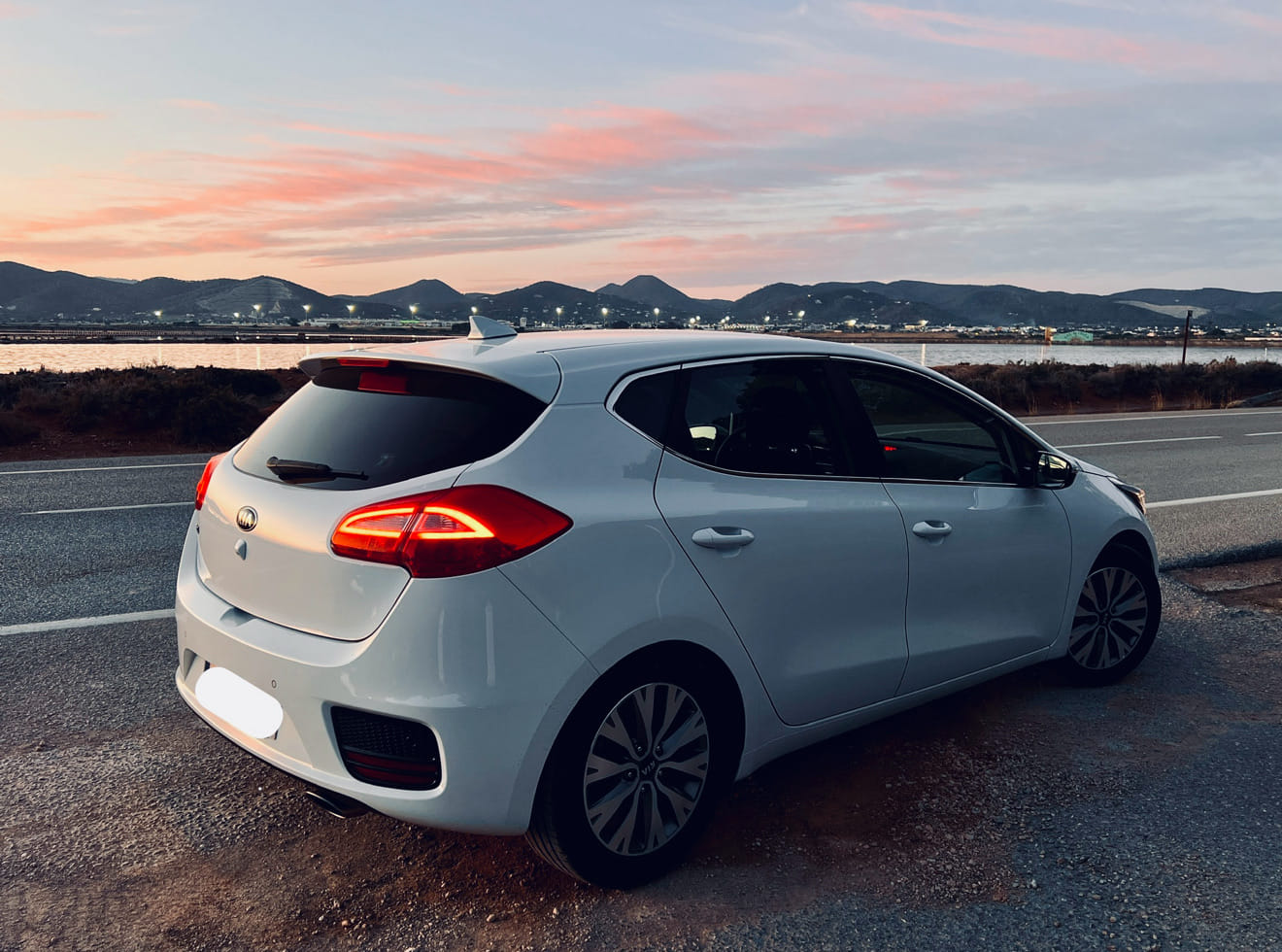 Kia Cee'd con Silla infantil