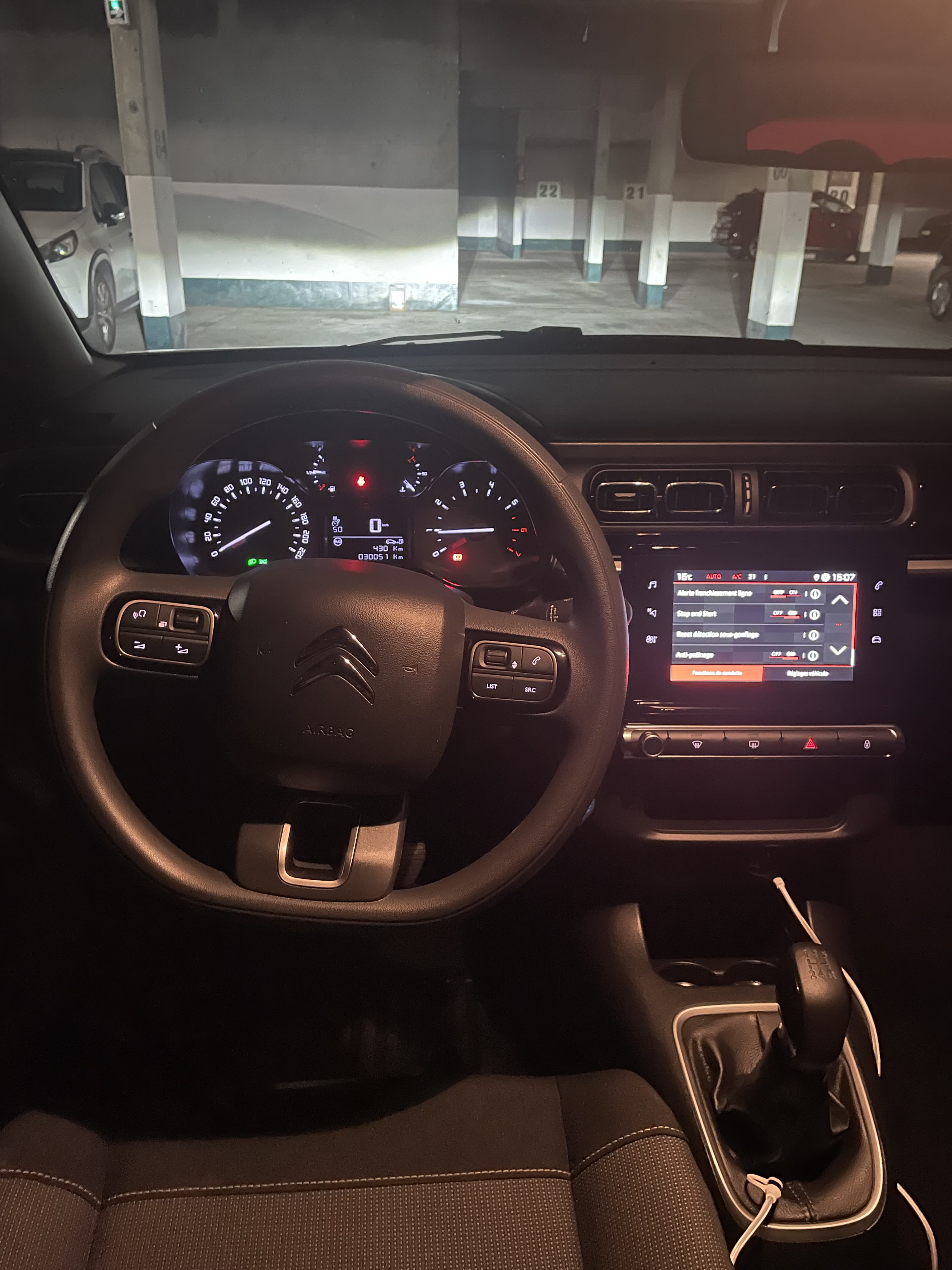 Citroen C3 avec Apple CarPlay