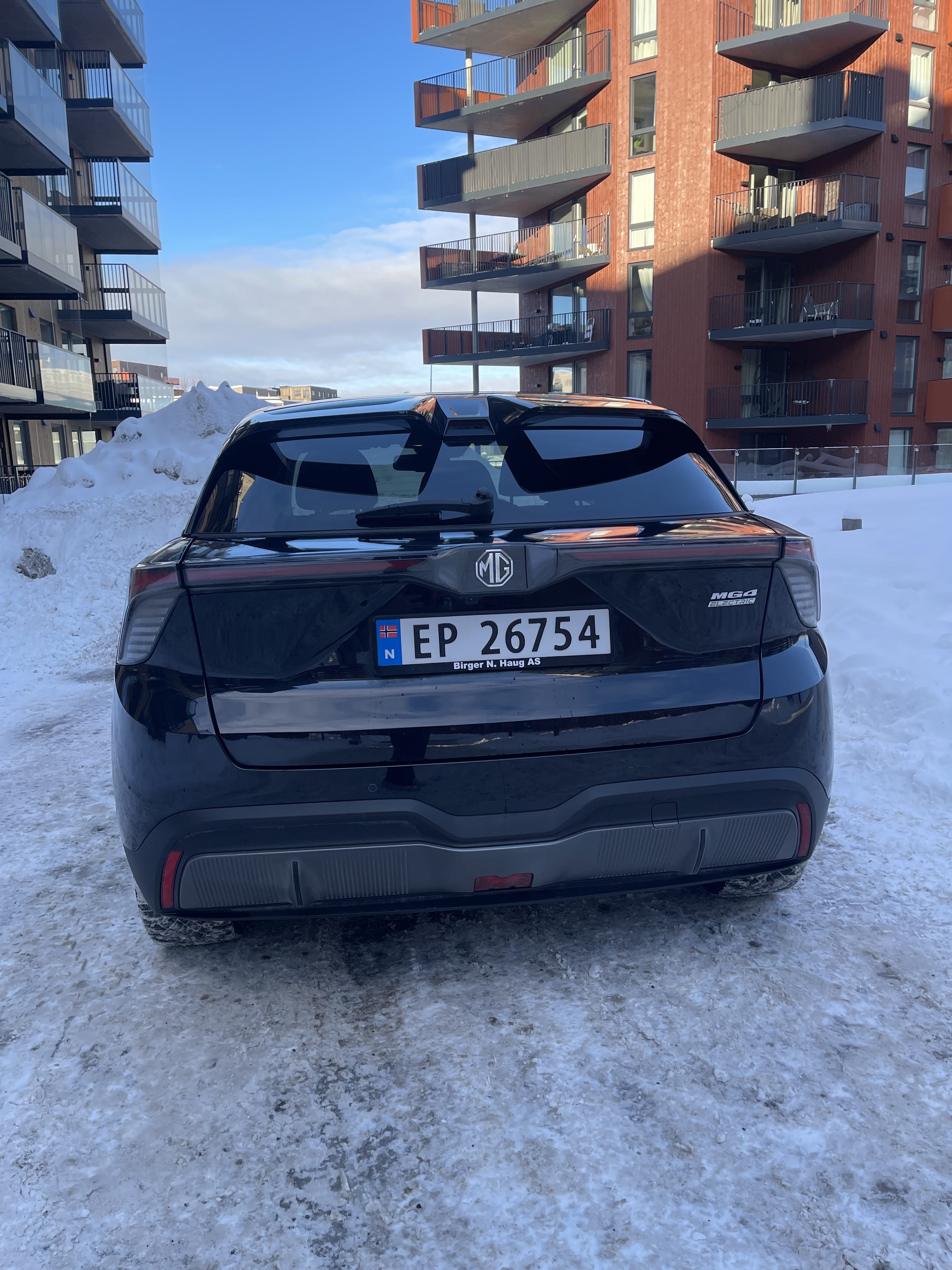 MG MG4 med GPS