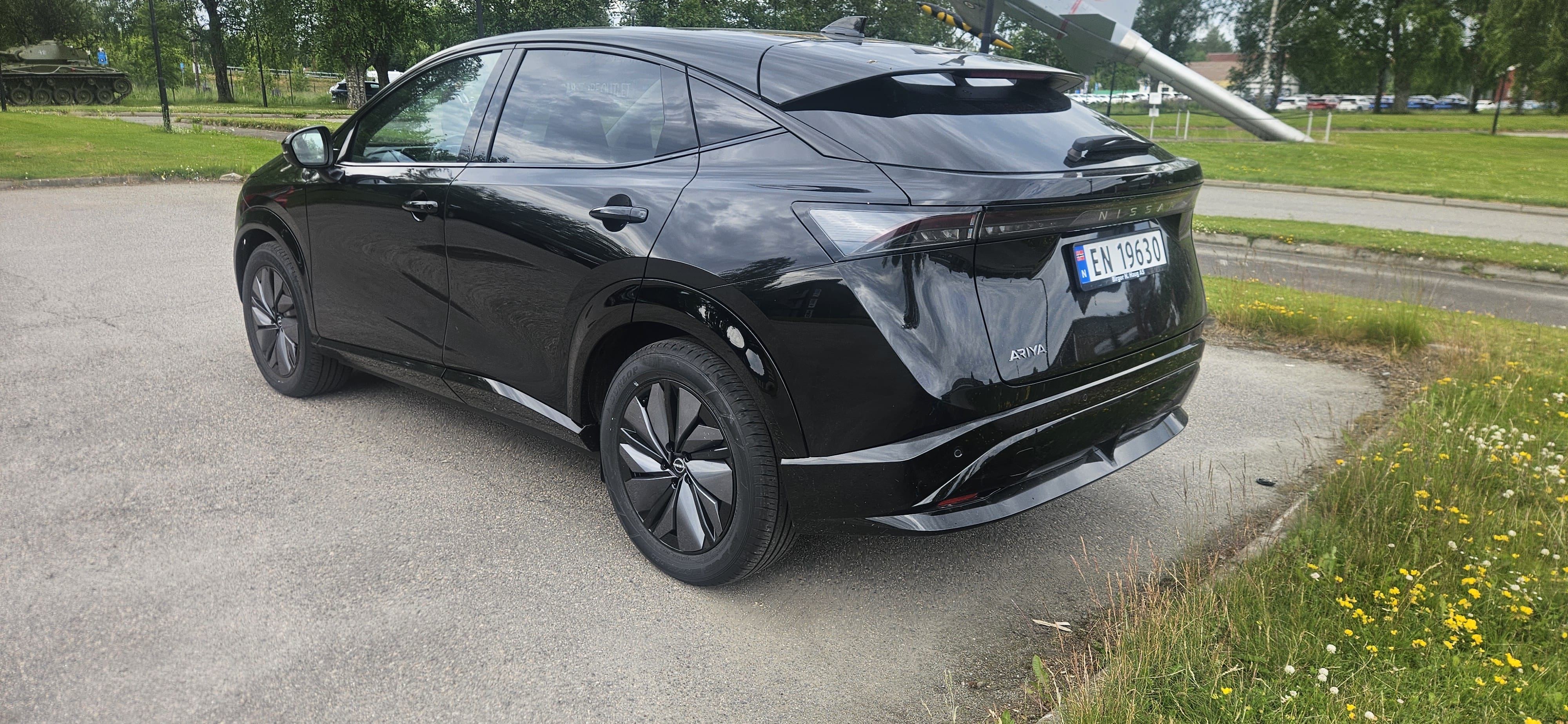Nissan Ariya med GPS