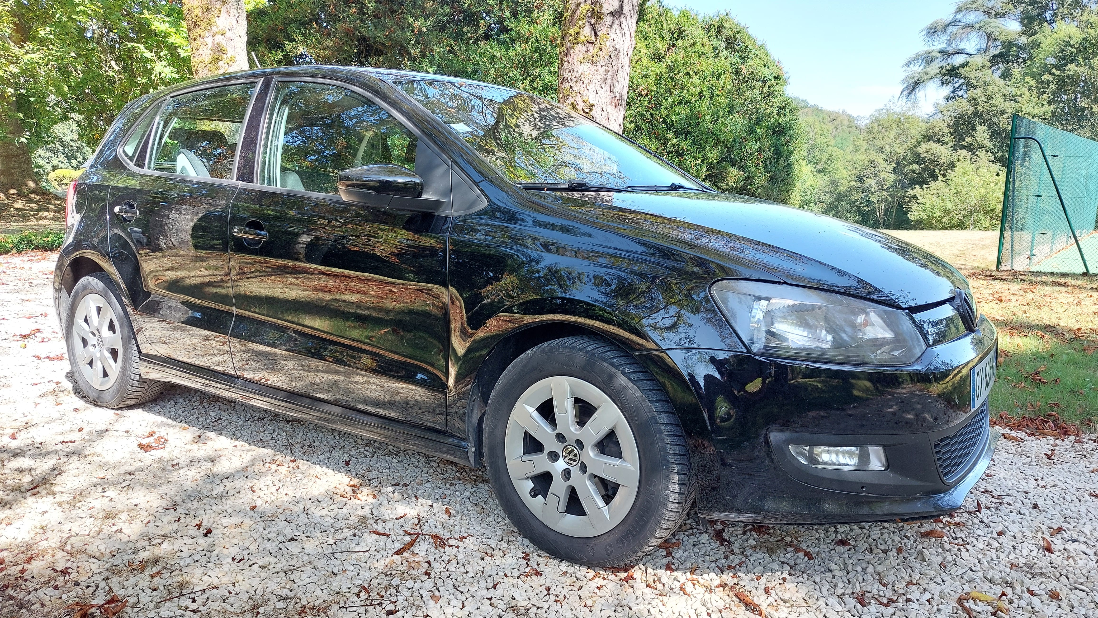 Volkswagen Polo avec Pneus neige