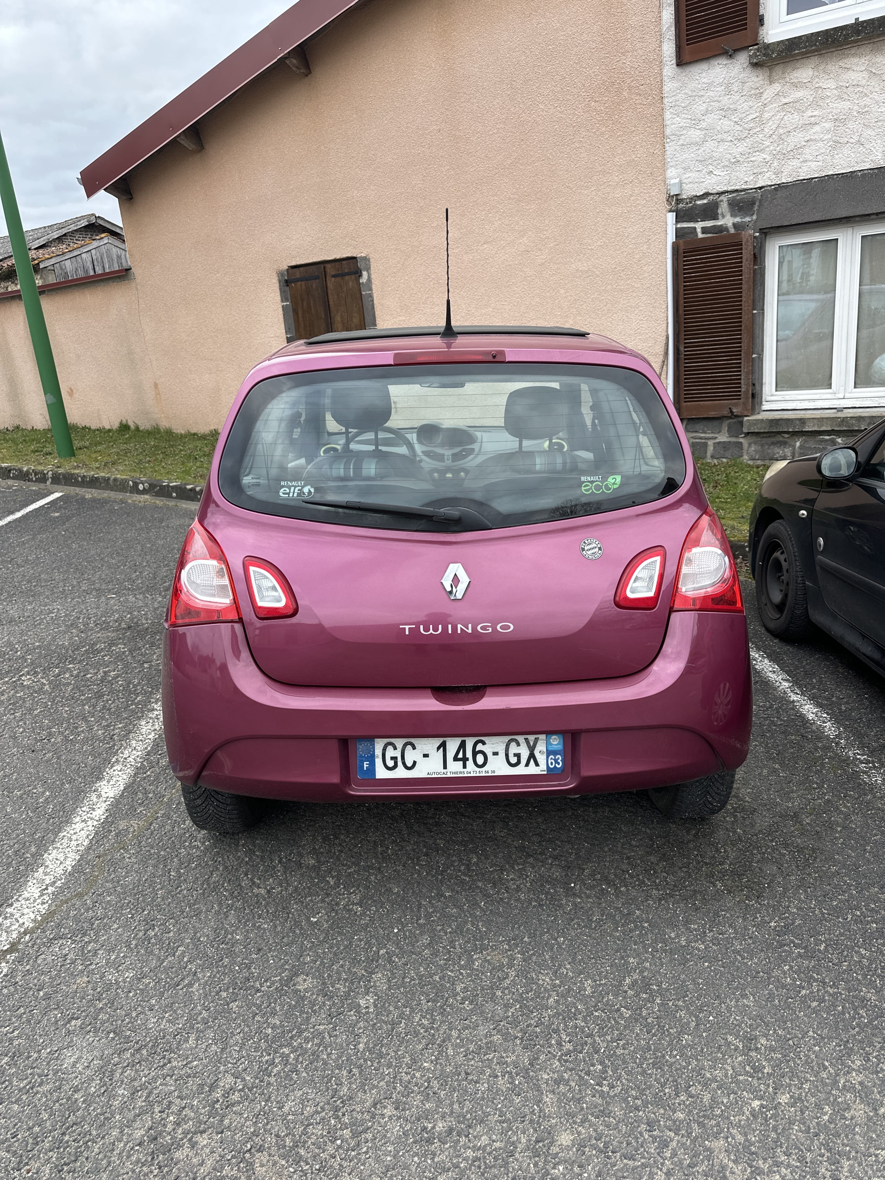 Renault Twingo II avec Pneus neige