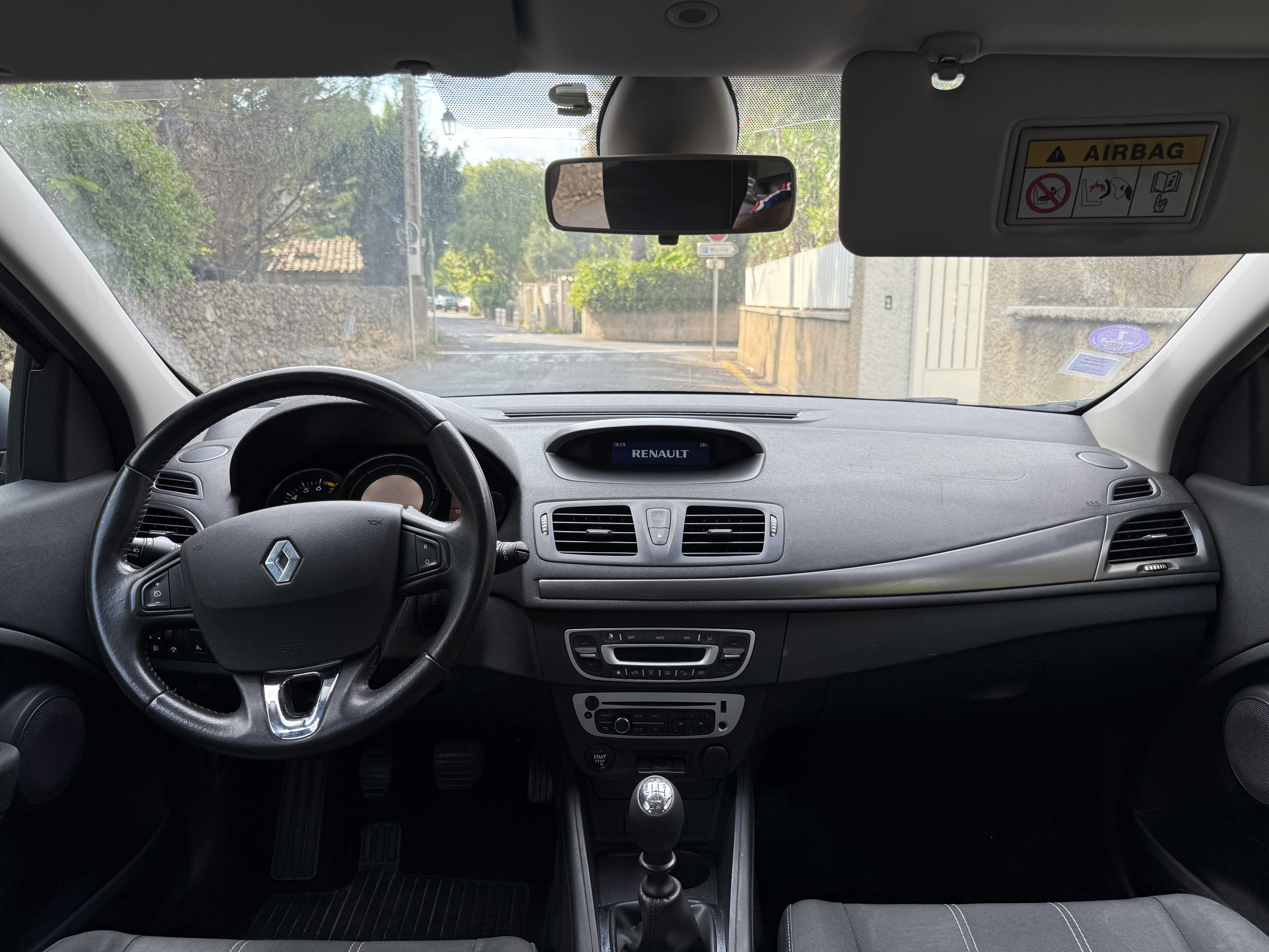 Renault Mégane avec Siège bébé