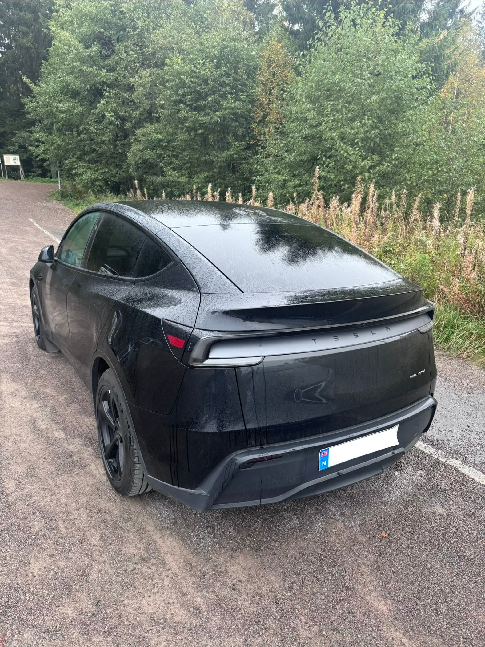 Tesla Model Y Long Range med Ryggekamera