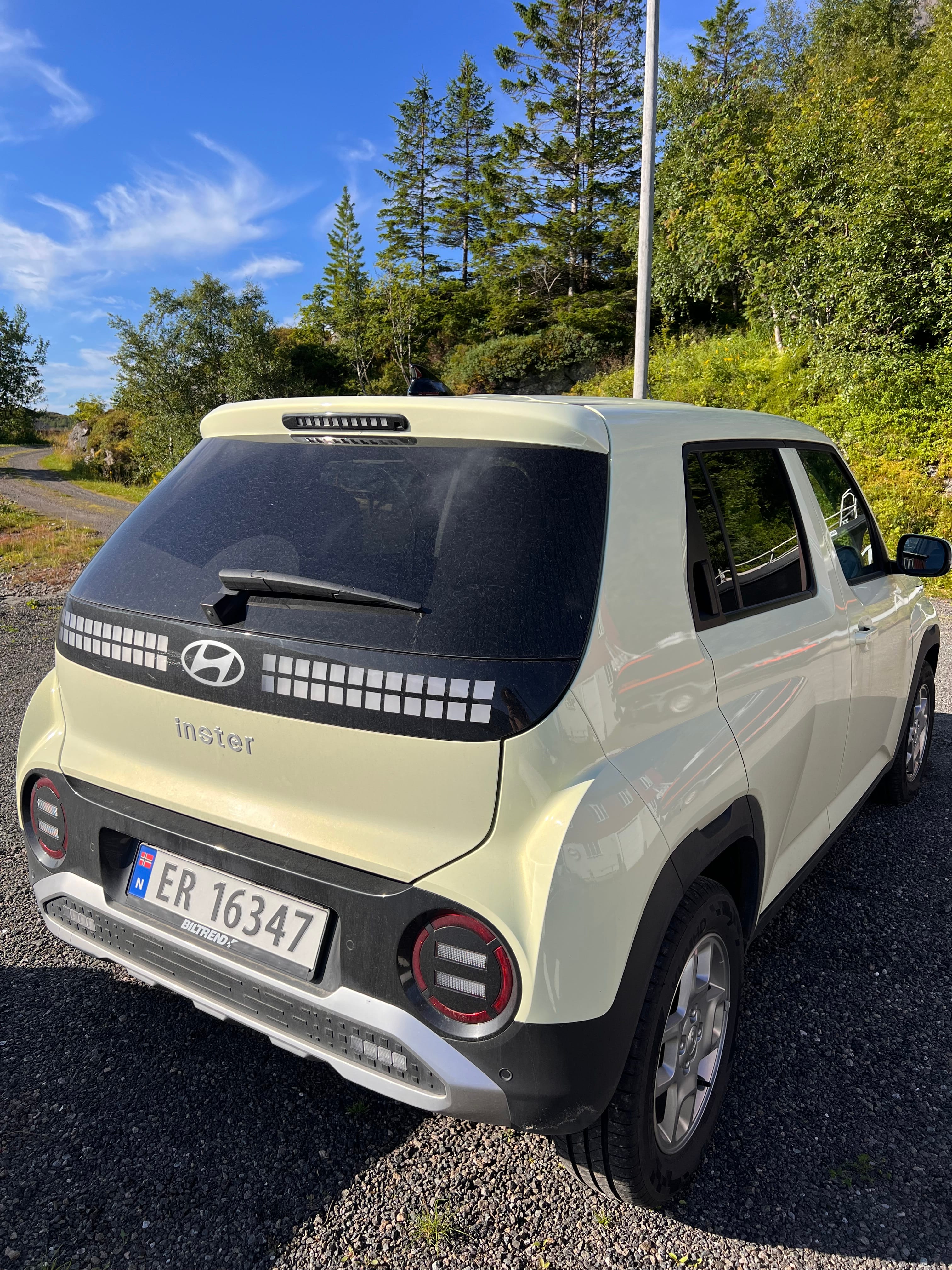 Hyundai Inster with Backup camera