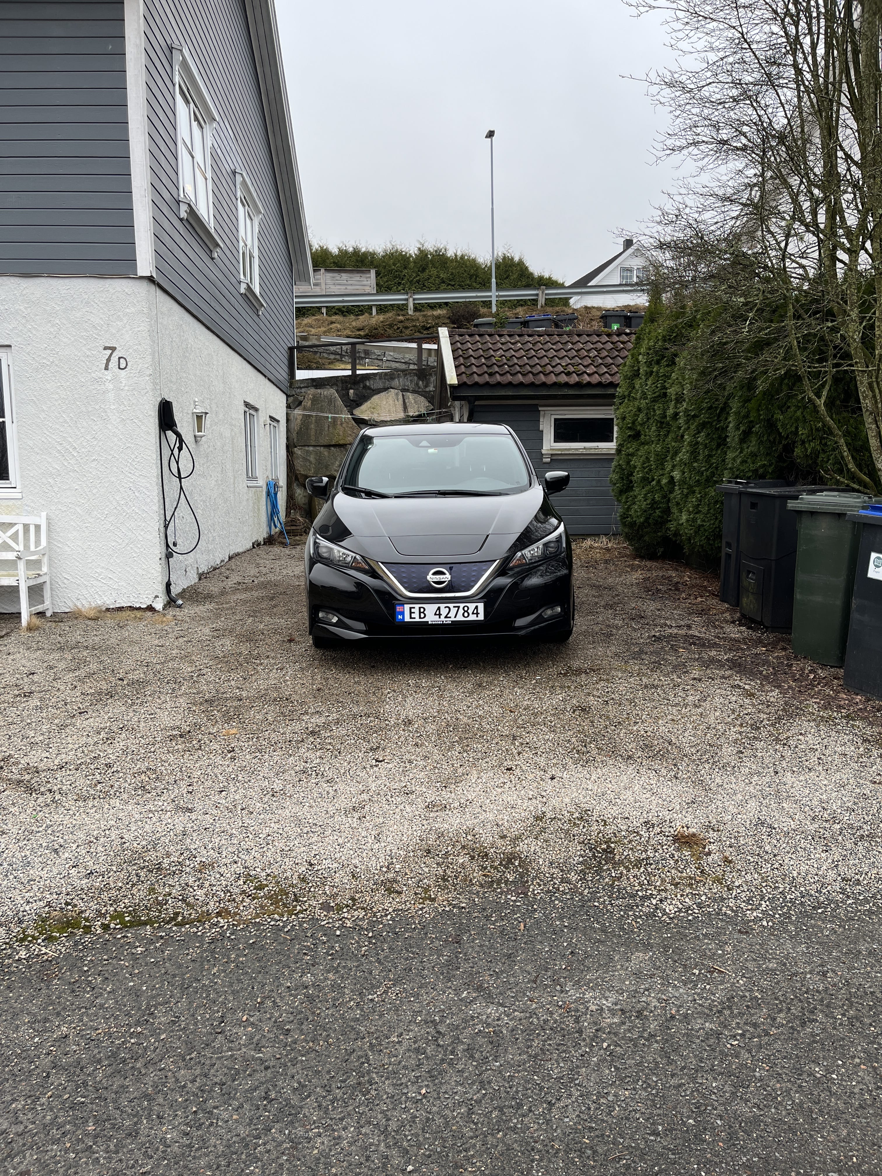 Nissan Leaf med Apple CarPlay