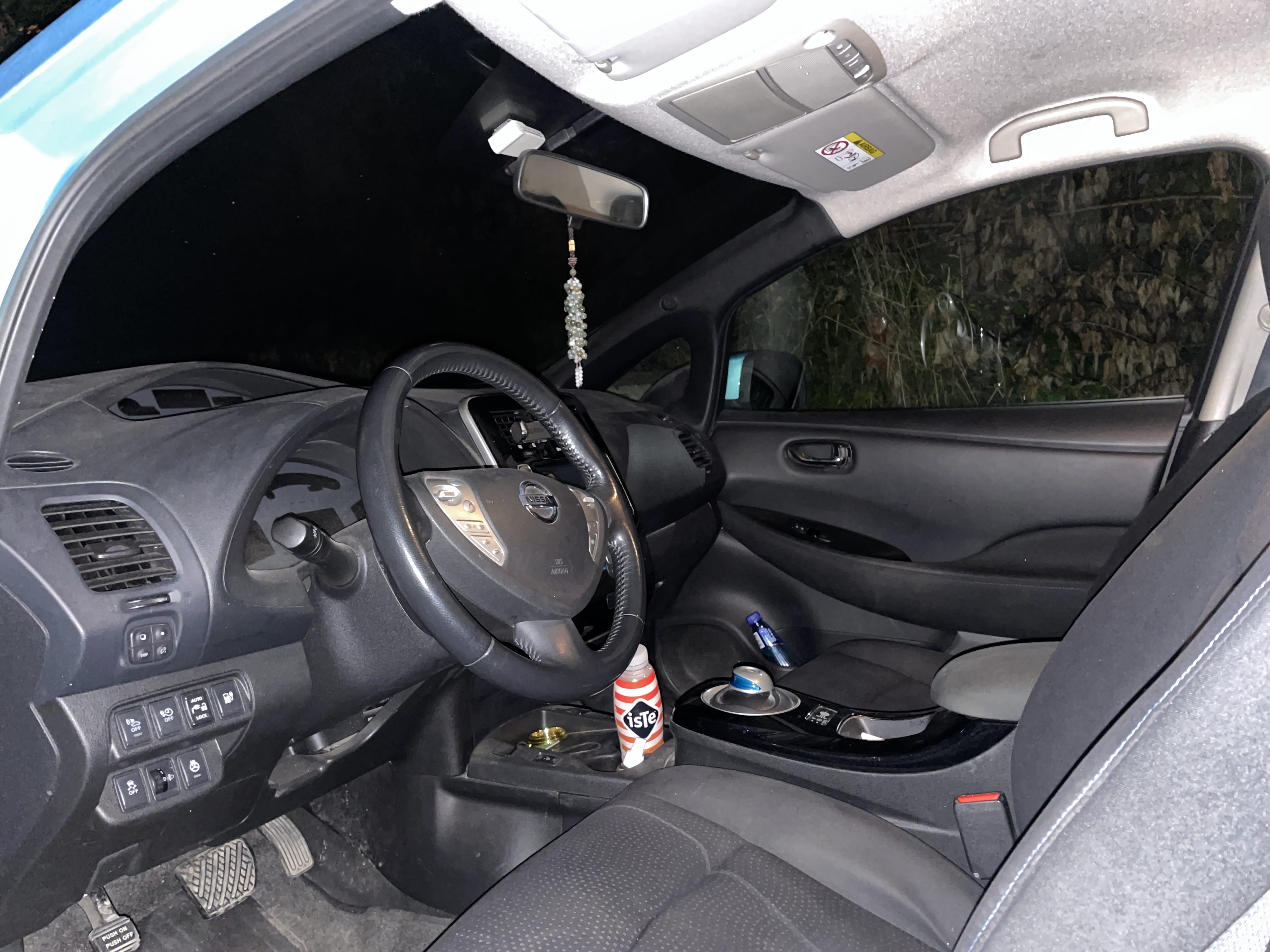 Nissan Leaf med Babysete