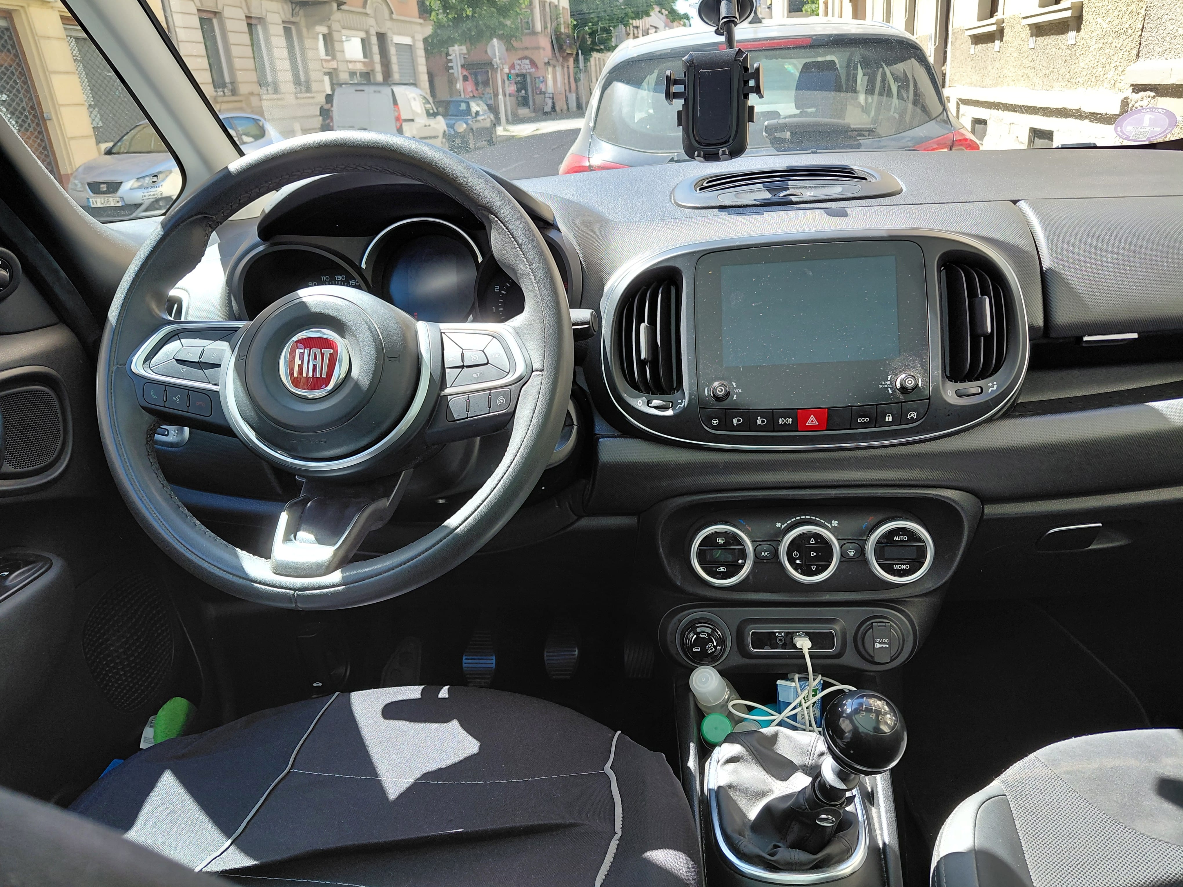 Fiat 500L avec GPS