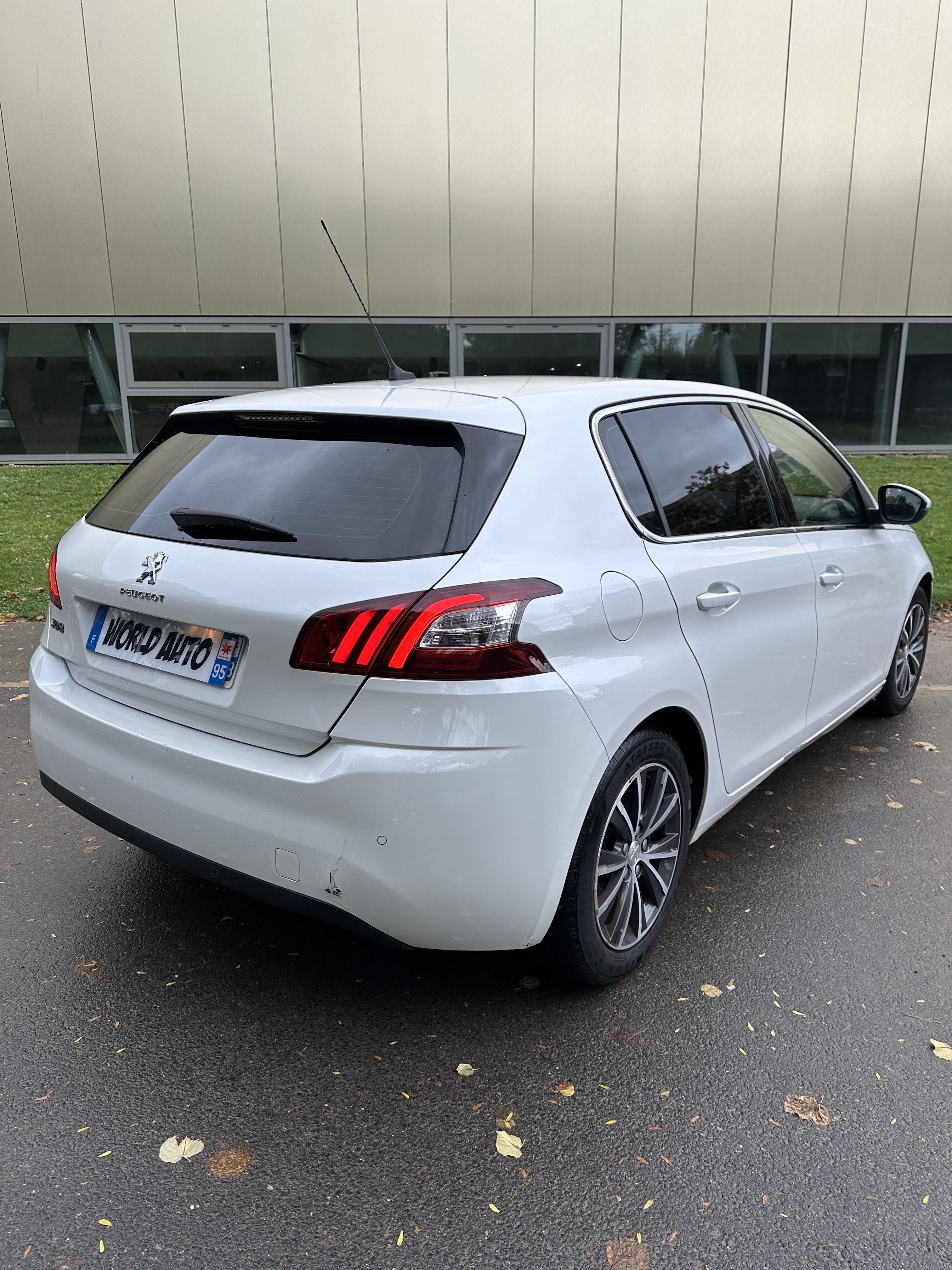 Peugeot 308 avec Régulateur de vitesse