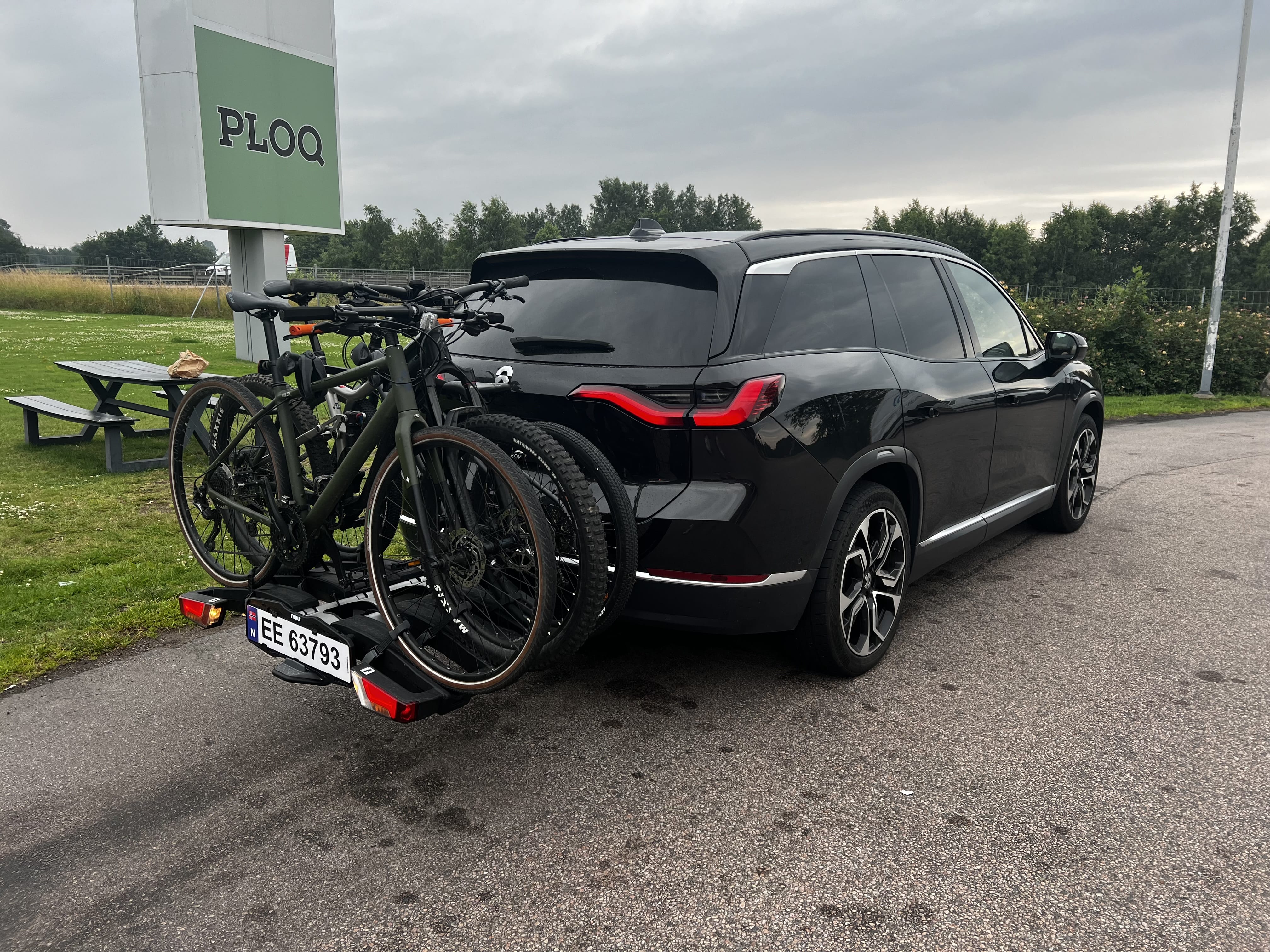 Nio ES8 med GPS