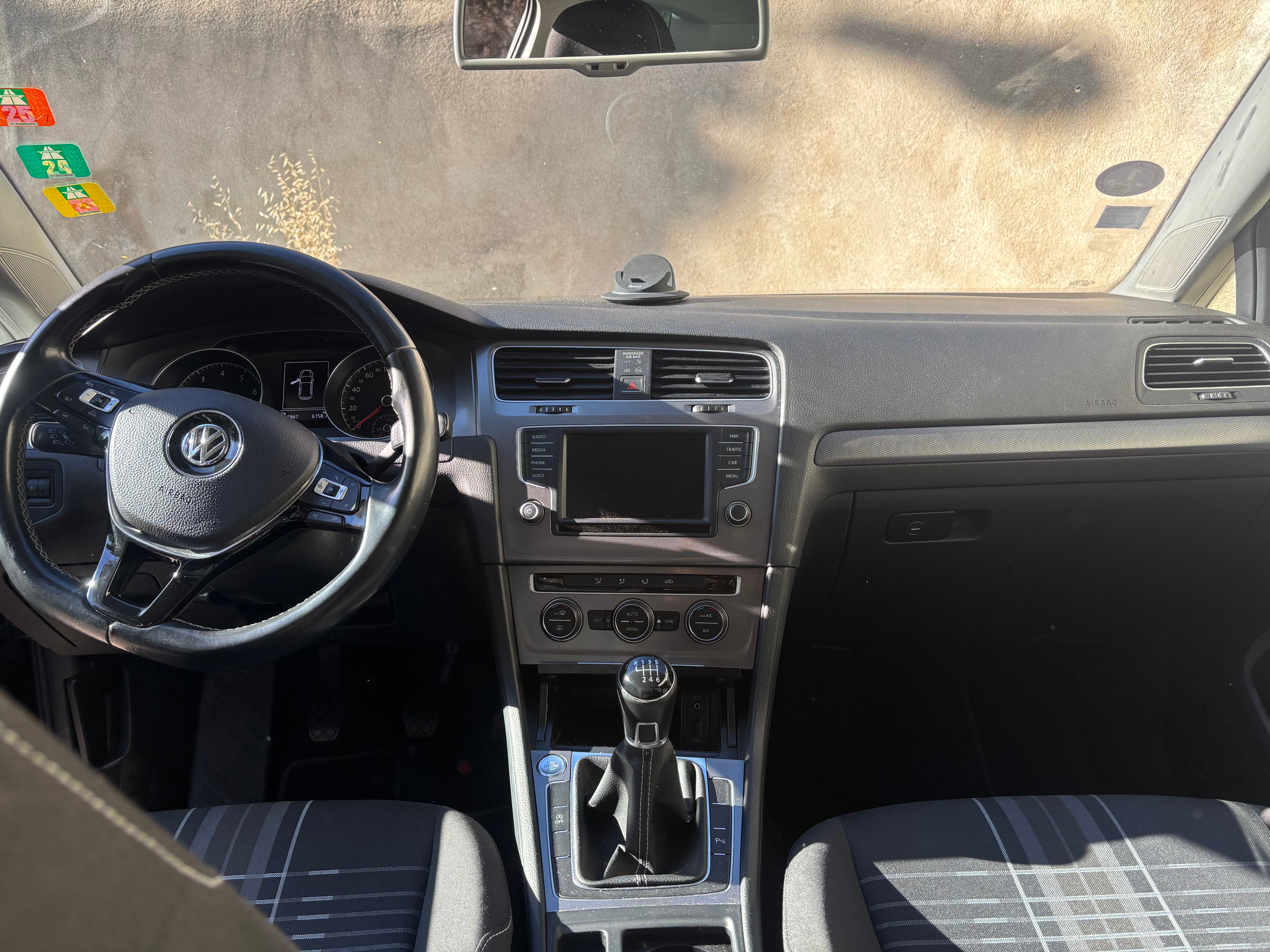 Volkswagen Golf met GPS