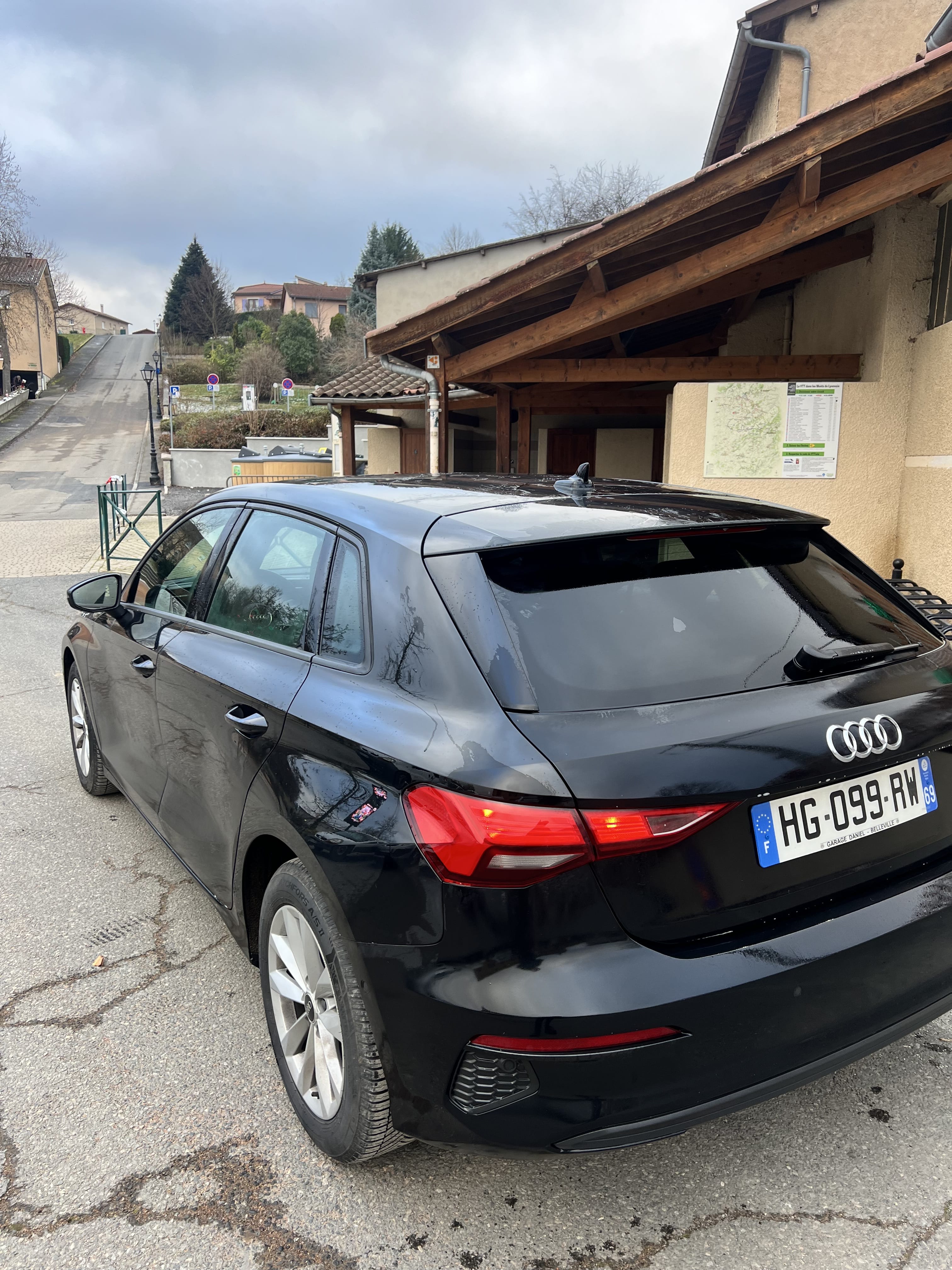 Audi A3 Sportback mit Navigationsgerät