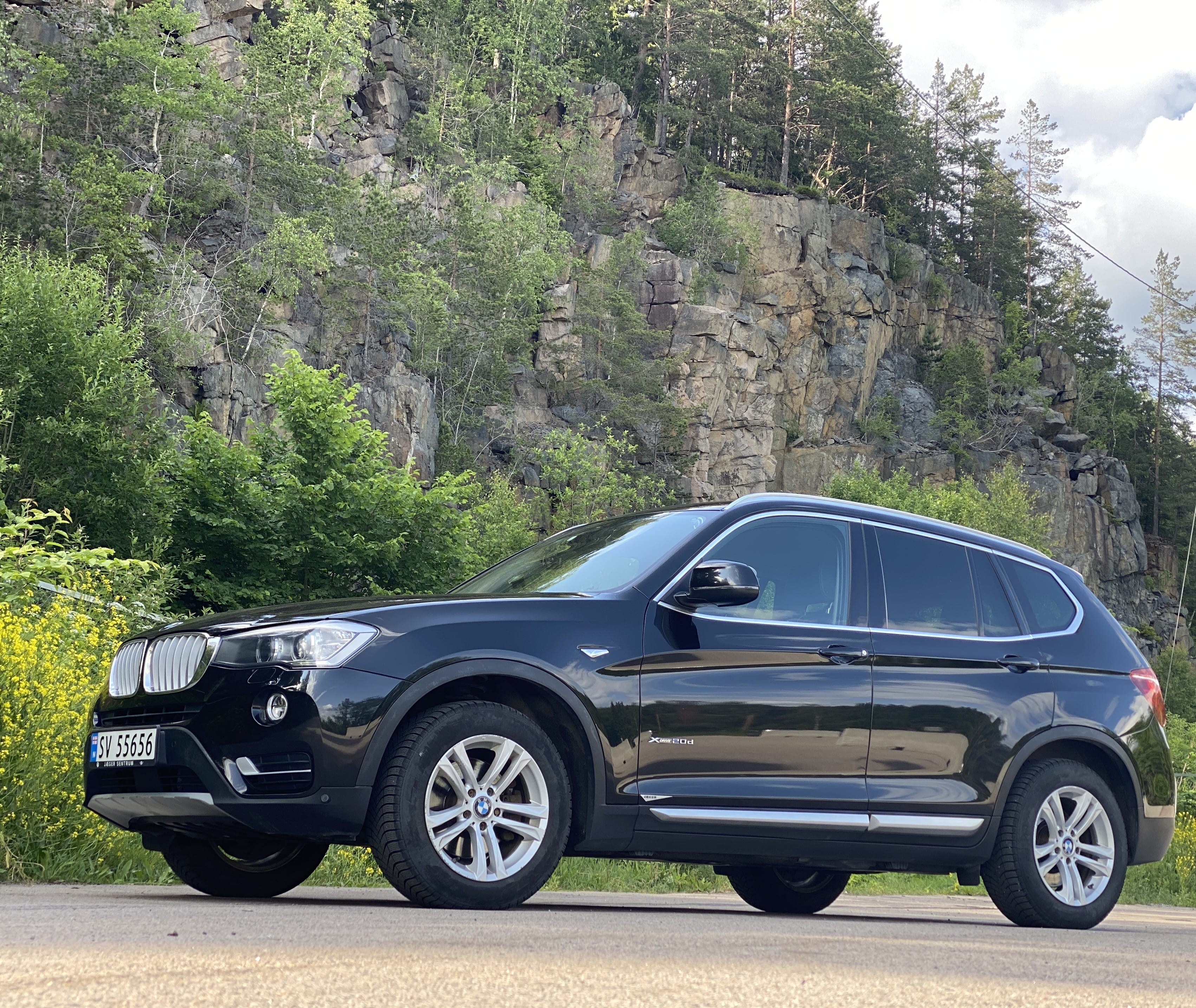 BMW X3 med Dashcam