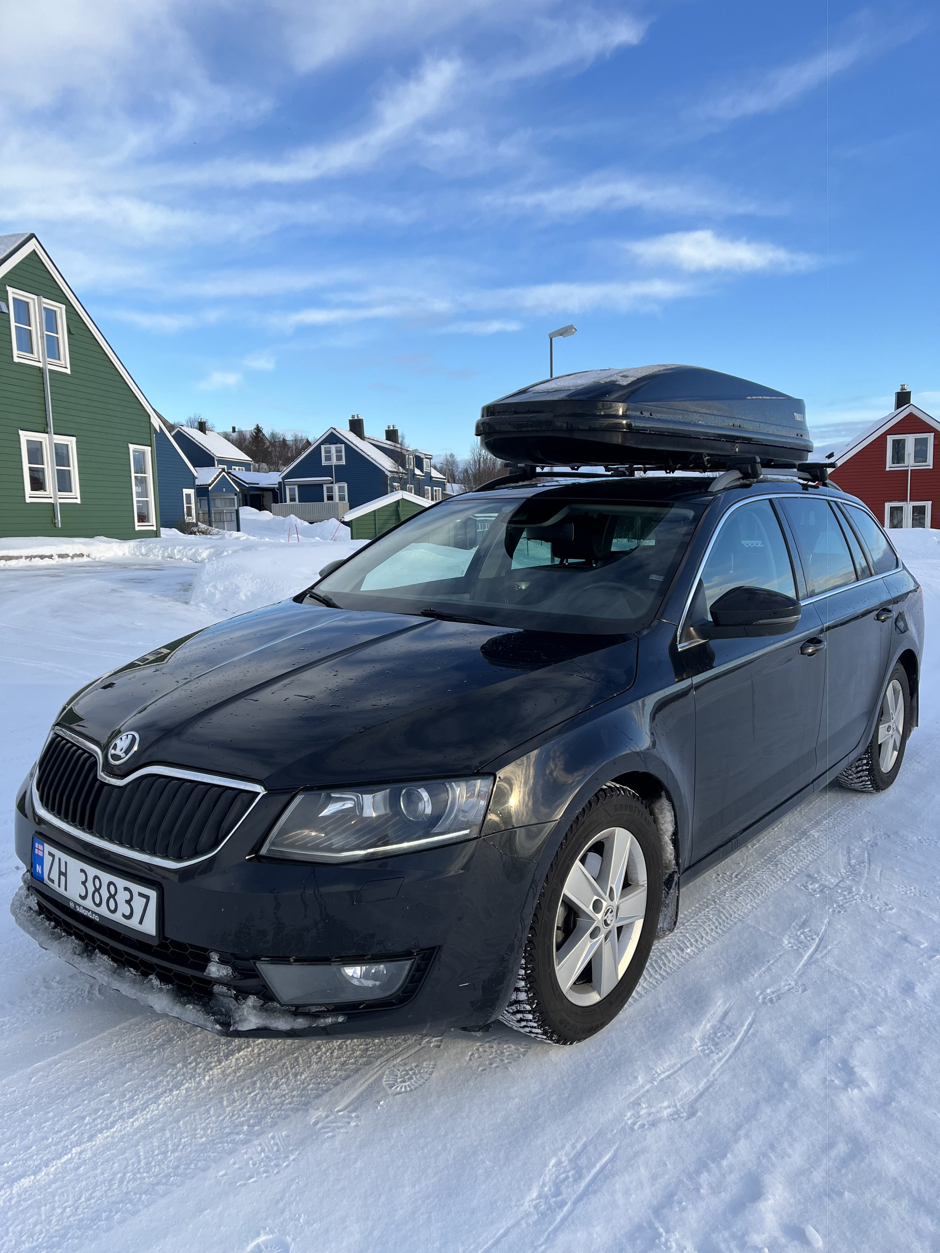 Skoda Octavia met Dissel