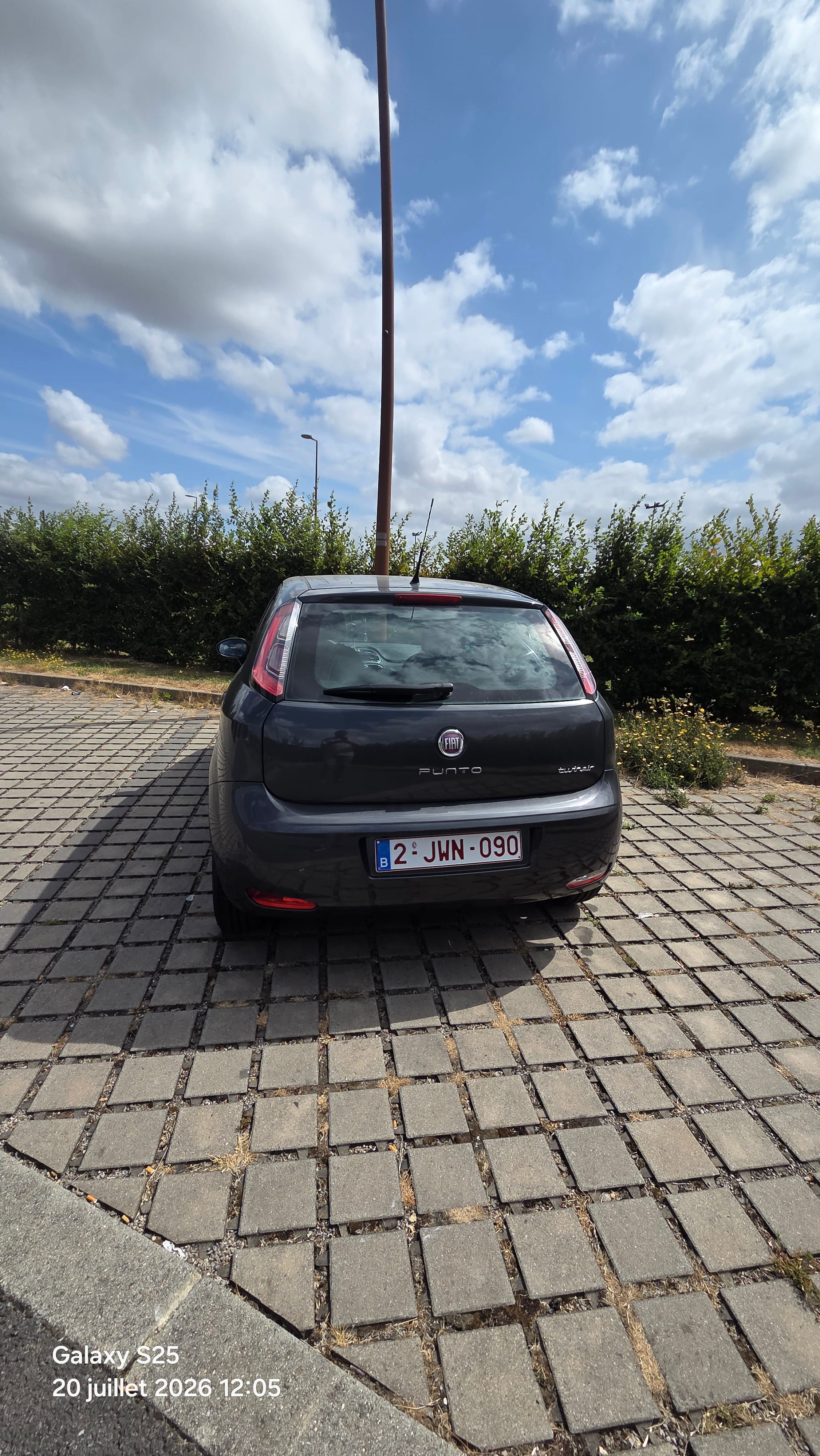 Fiat Punto avec Accessible fauteuil roulant