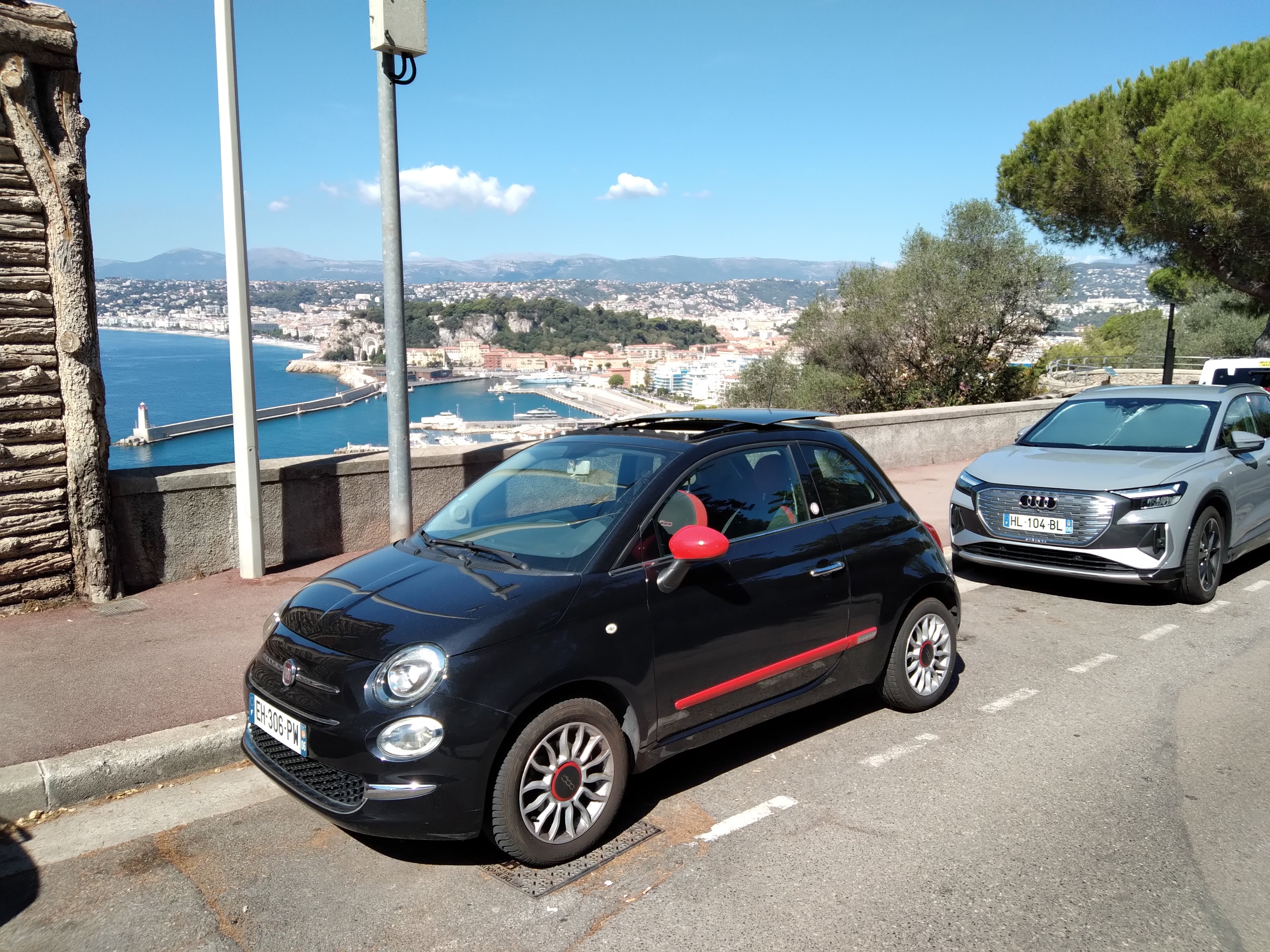 Fiat 500 TOIT OUVRANT, Clim, Bluetooh tactile, USB, radar de recul, super 95, 2016, Essence 95