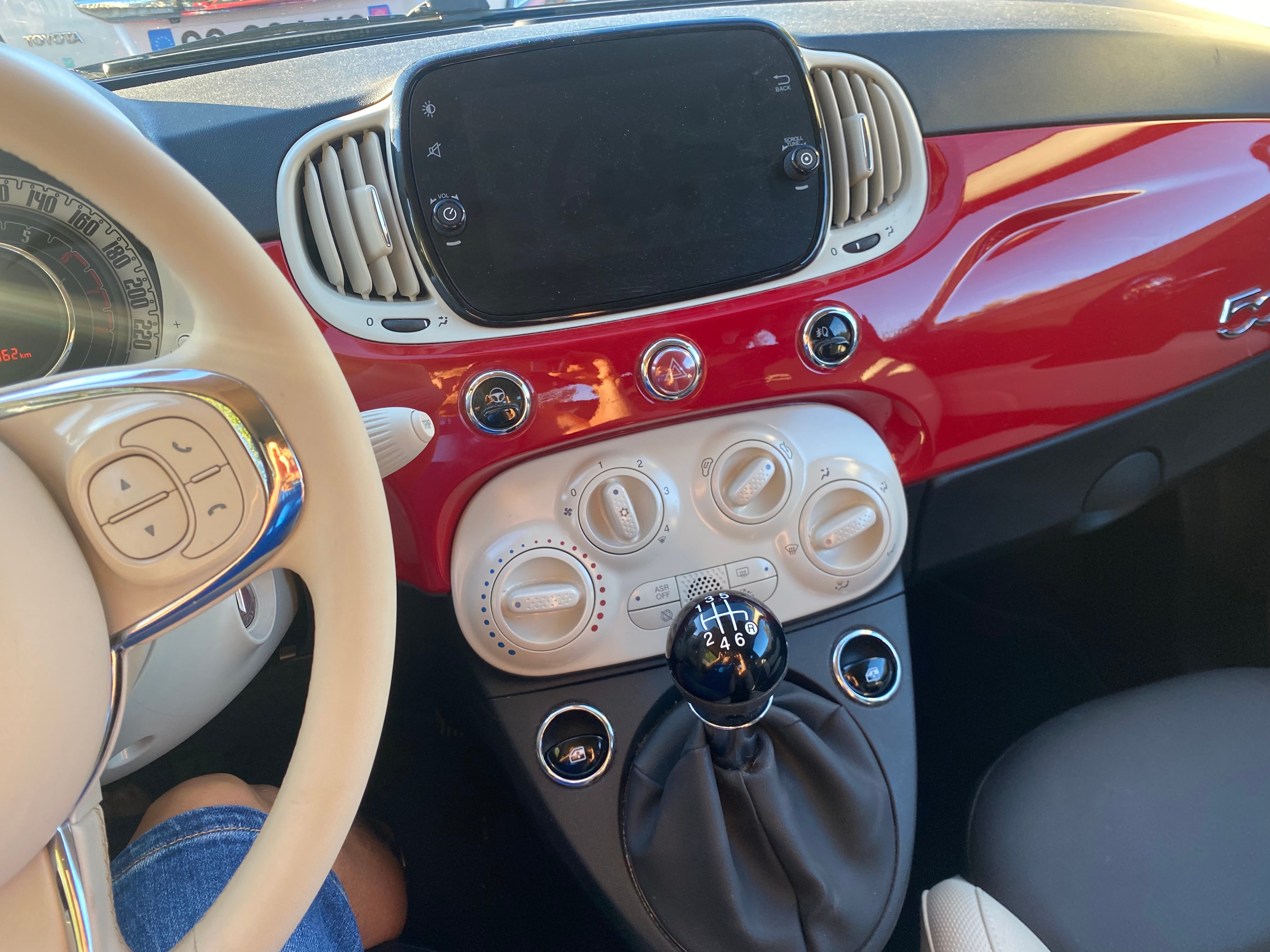 Fiat 500 C met GPS