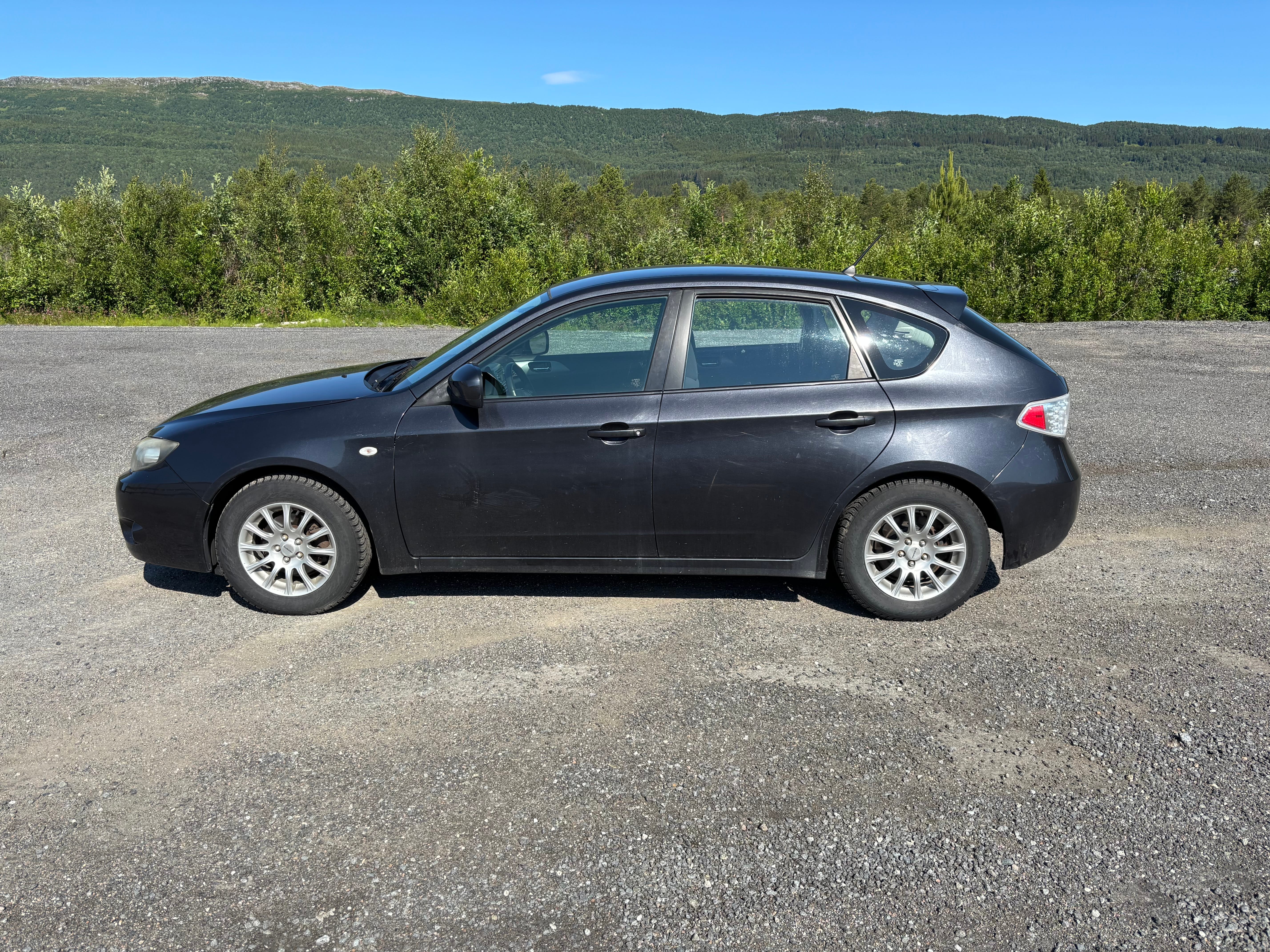 Subaru Impreza med Vinterdekk