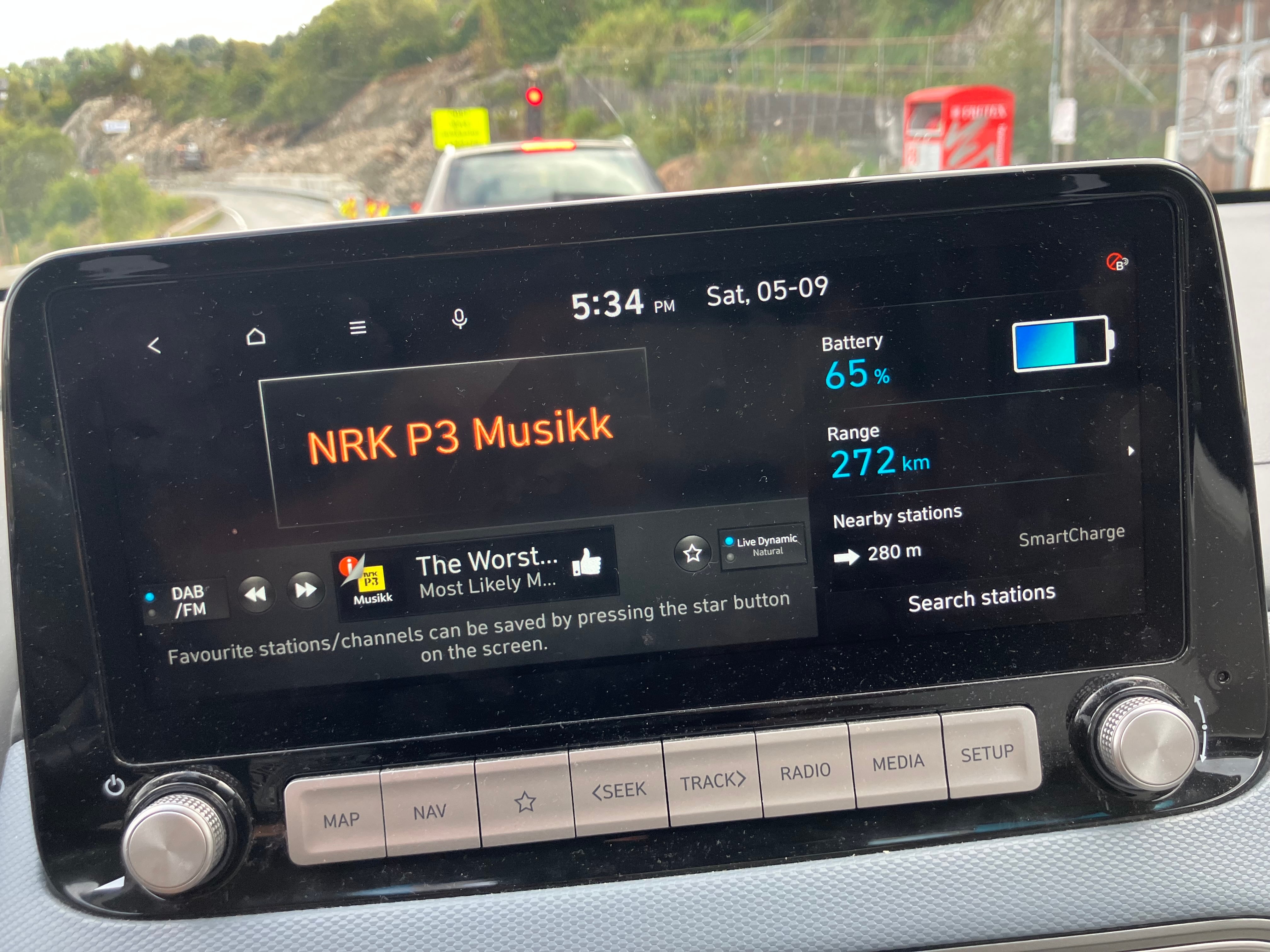Hyundai Kona Electric Long Range 450 km med GPS