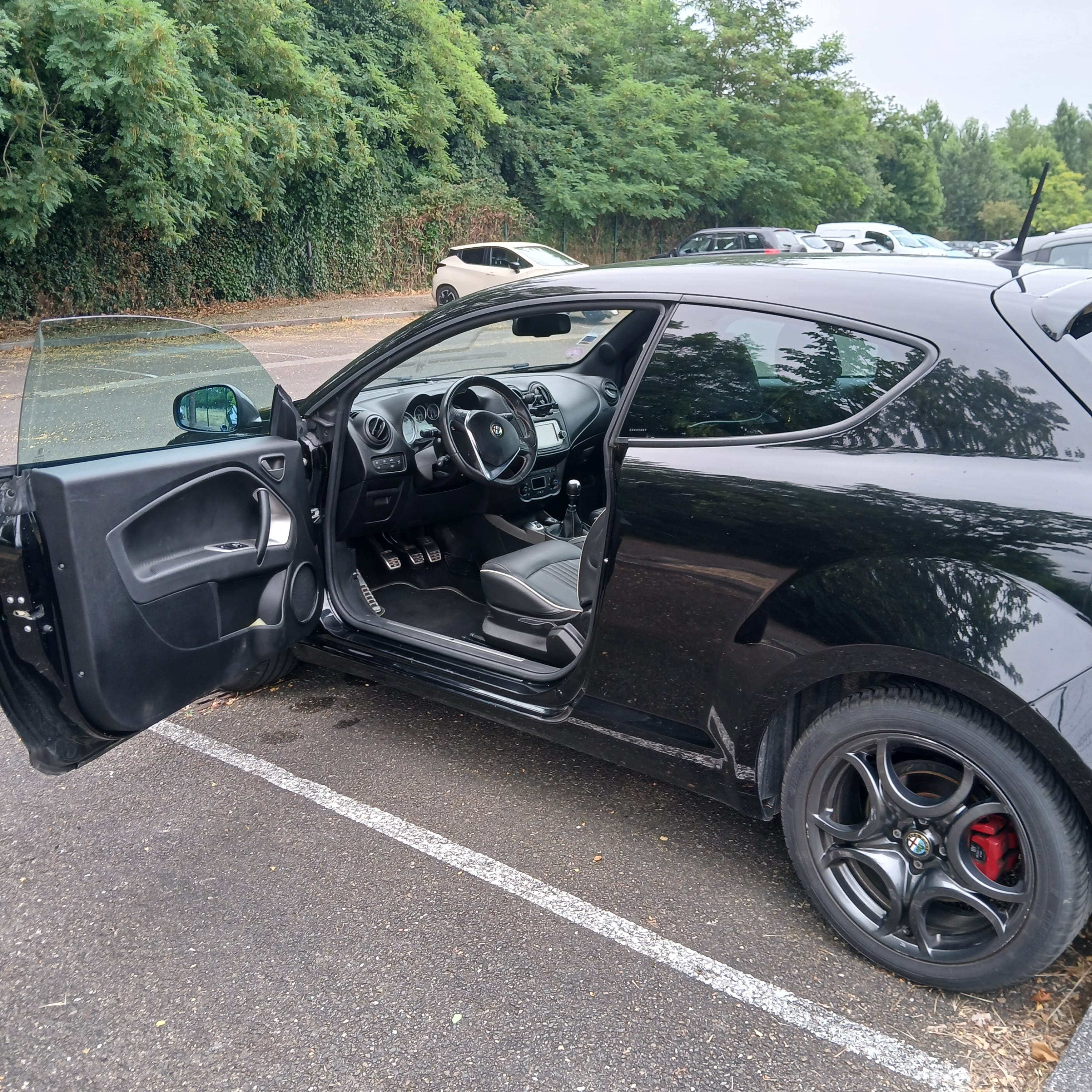 Alfa-Romeo Mito avec Autoradio