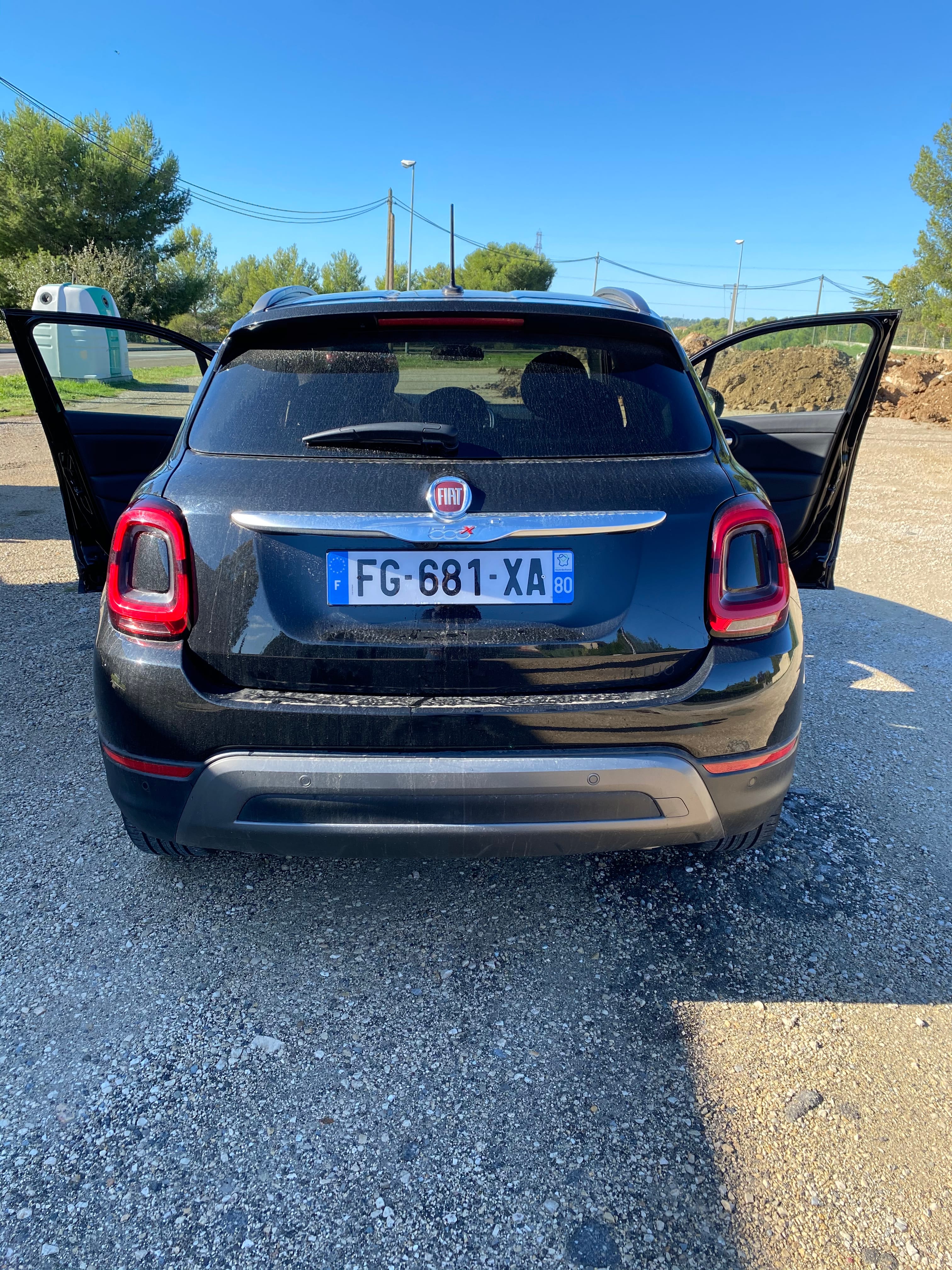 Fiat 500 X avec GPS