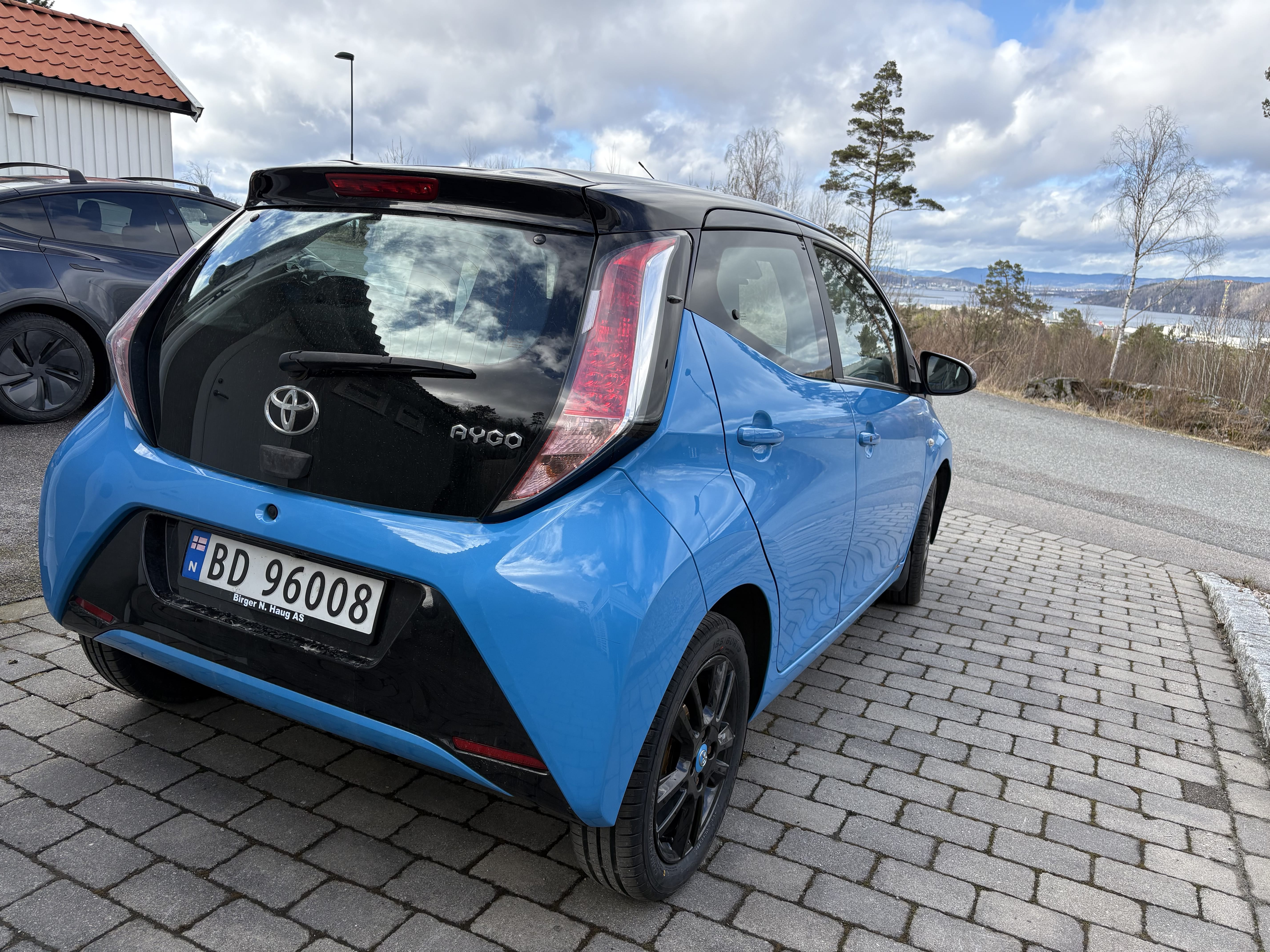 Toyota Aygo med Ryggekamera