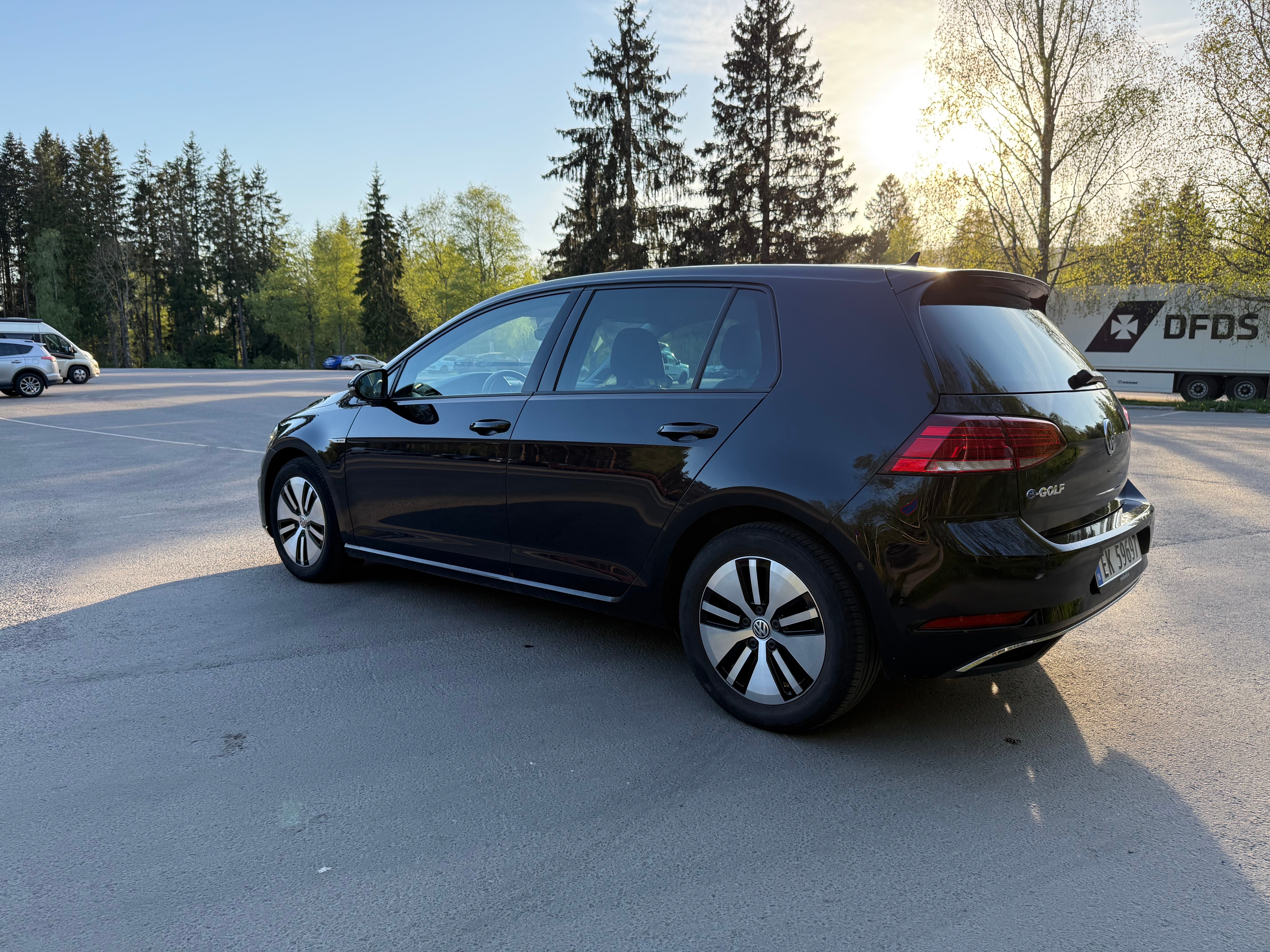 Volkswagen Golf med Ryggekamera