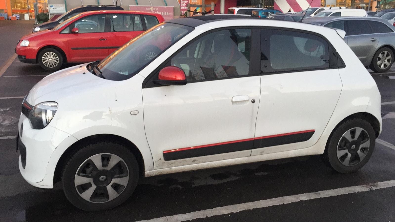 Renault Twingo mit Winterreifen