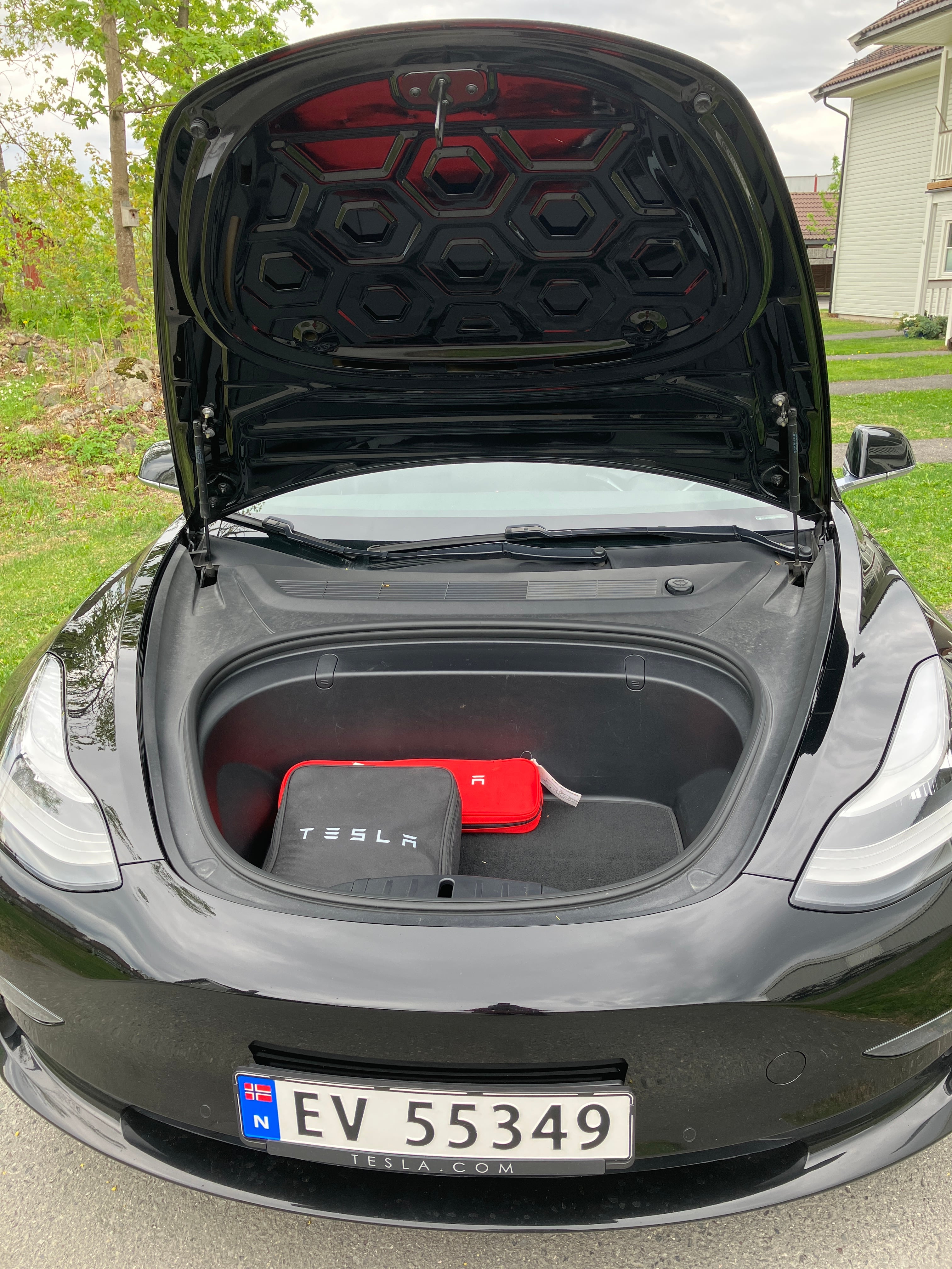 Tesla Model 3 med Dashcam