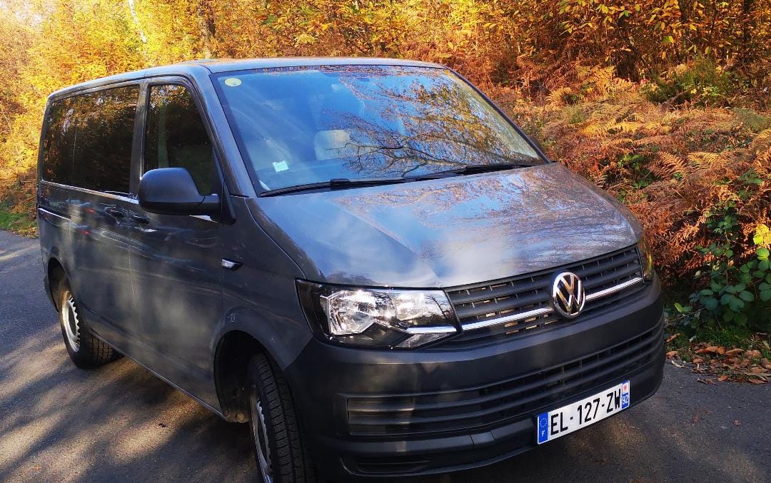 Volkswagen Transporter Combi 9 places, Clim, régulateur de vitesse, Radar de recul., 2017, Diesel, 9 places et plus