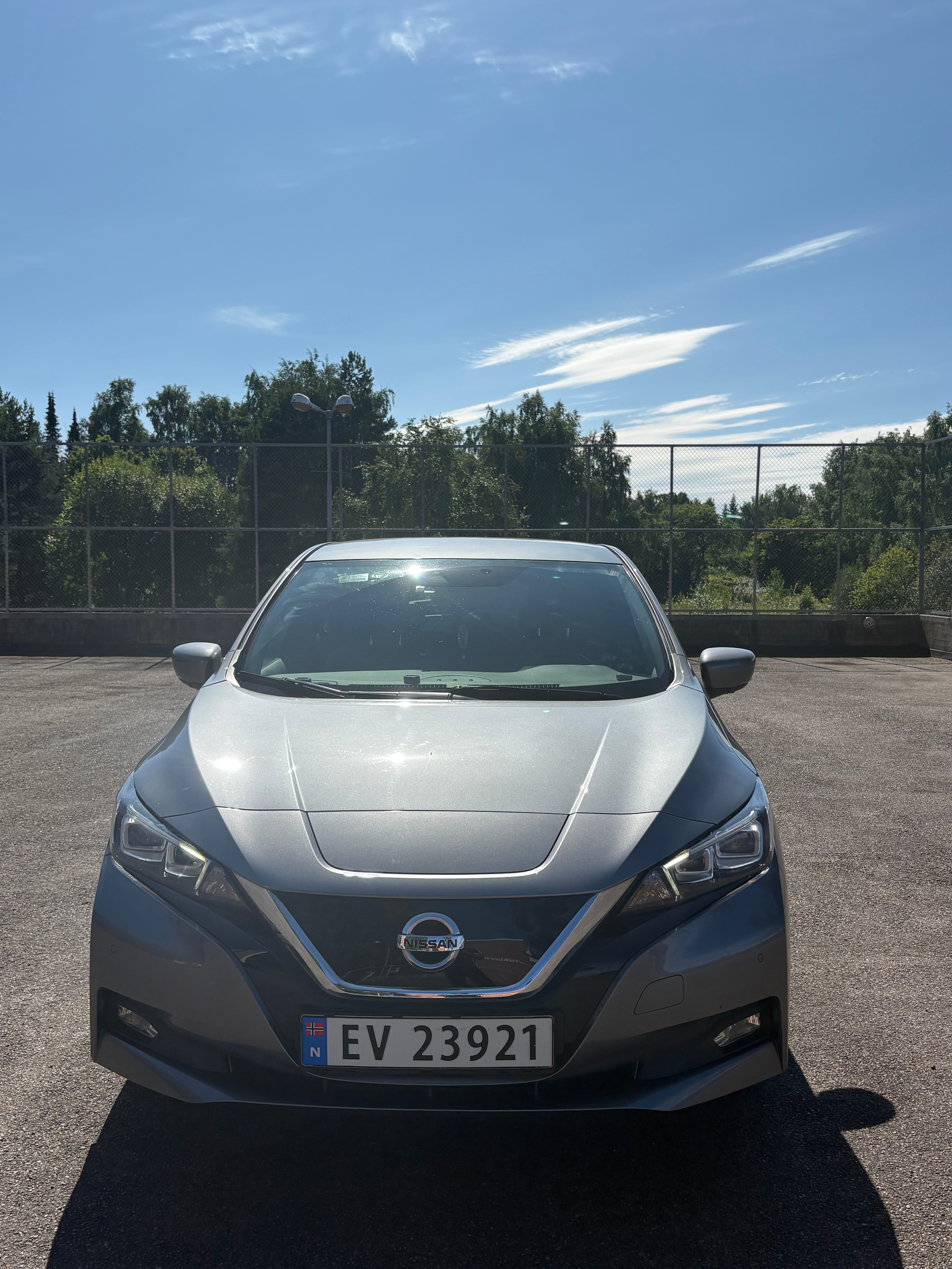 Nissan Leaf with GPS