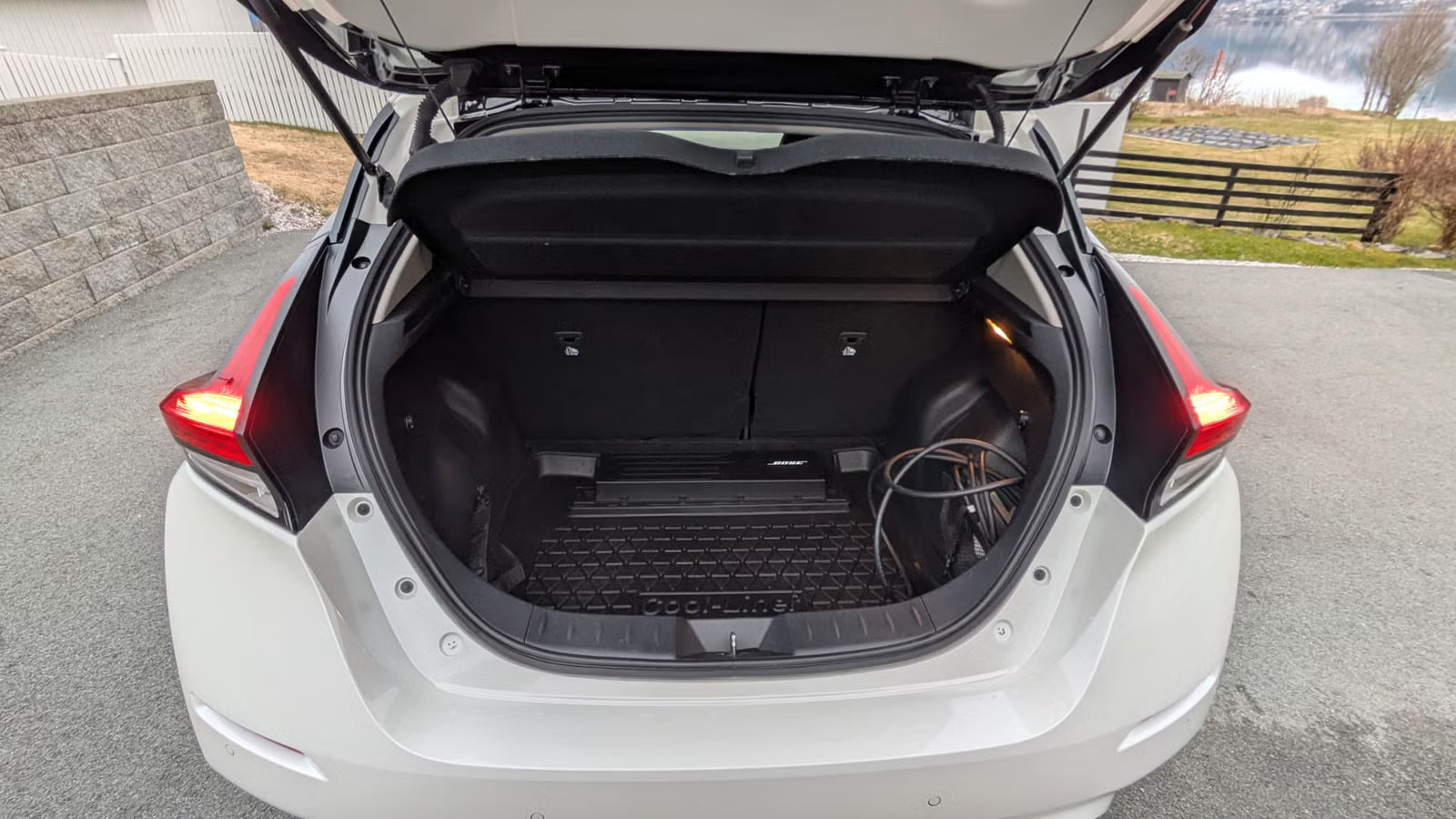 Nissan Leaf med GPS