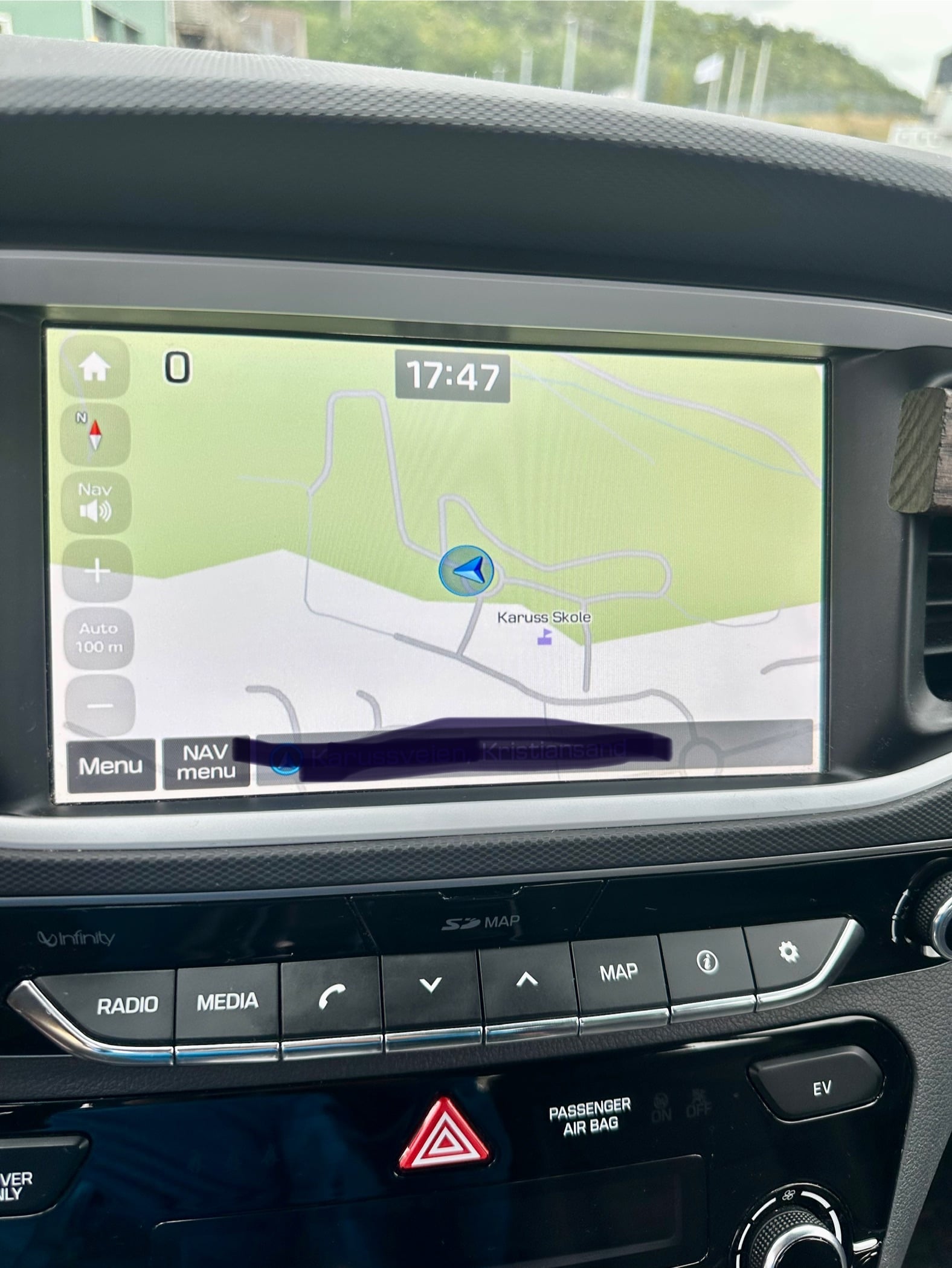 Hyundai Ioniq 5 med Apple CarPlay