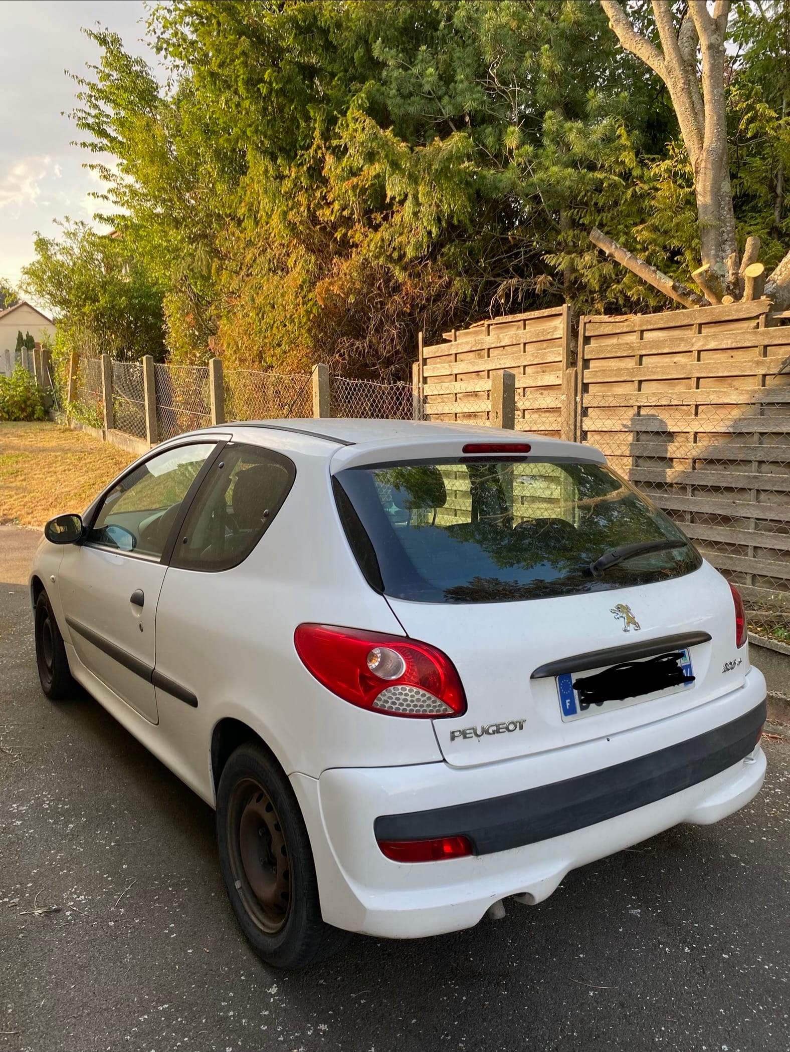 Peugeot 206+ avec Entrée audio / iPod