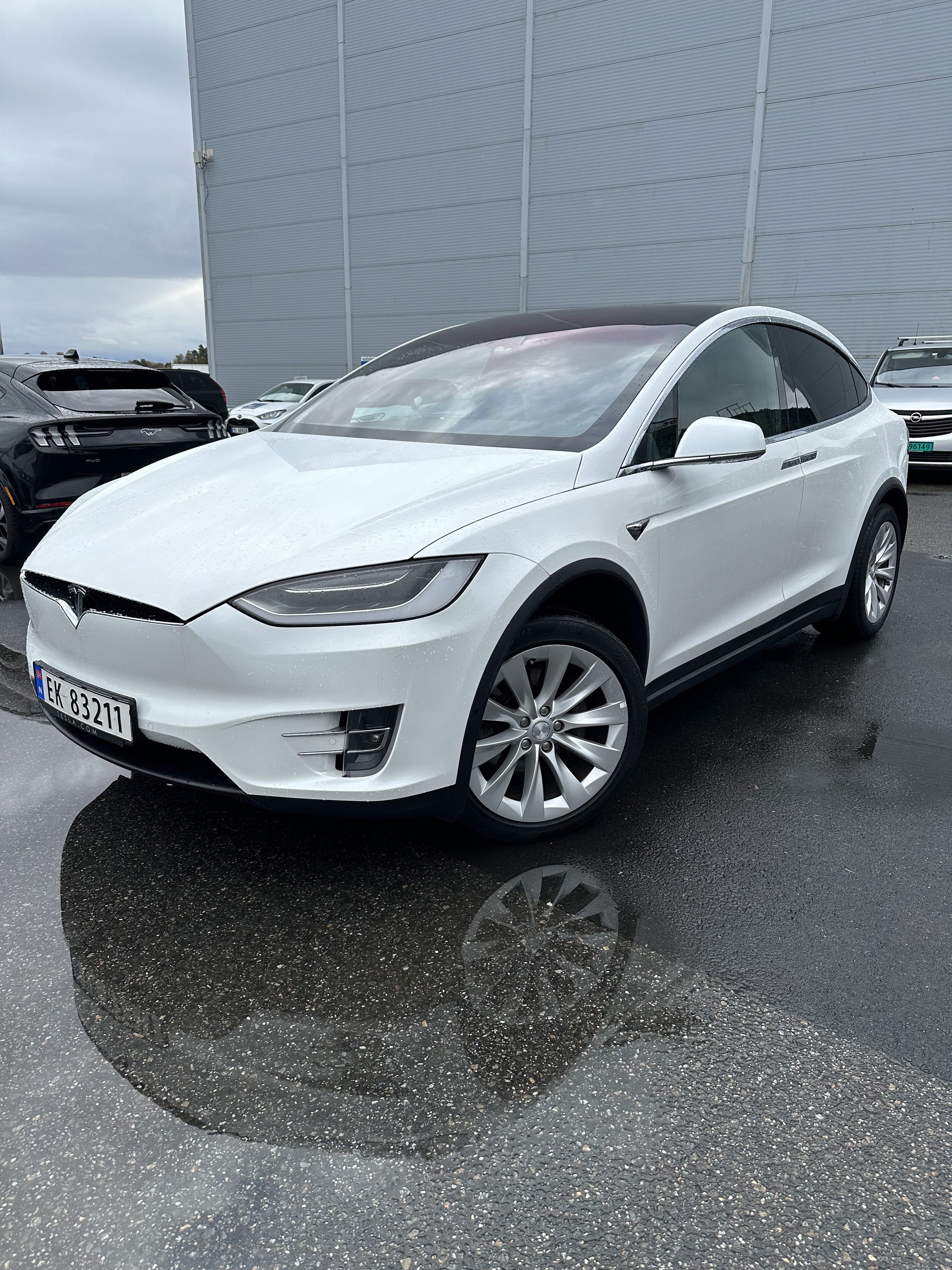Tesla Model X 75D Gratis Lading på Tesla Superchargers, 2018, Elektrisk, automatisk, 7 seter