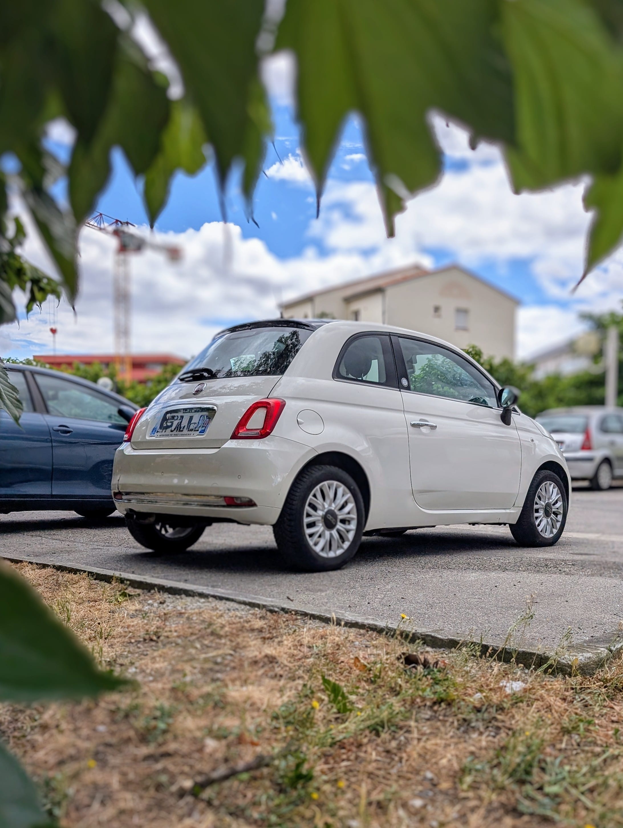 Fiat 500 avec GPS