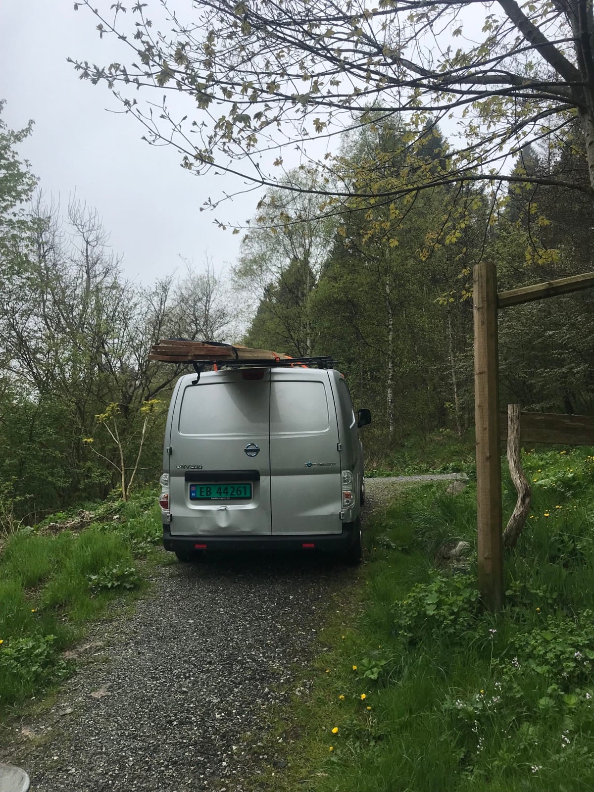 Nissan e-NV200 Varebil med Ryggekamera