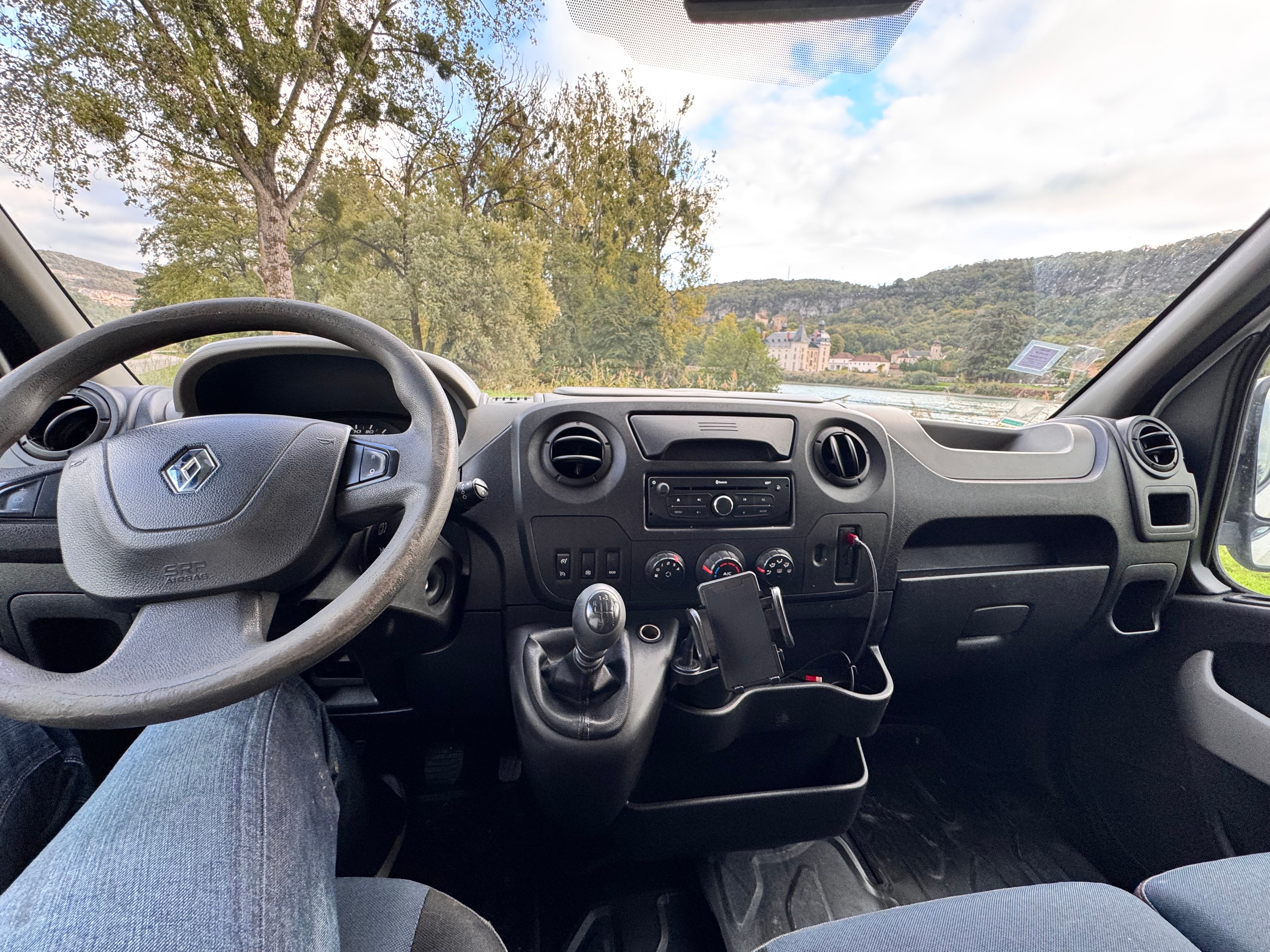 Renault Master avec GPS