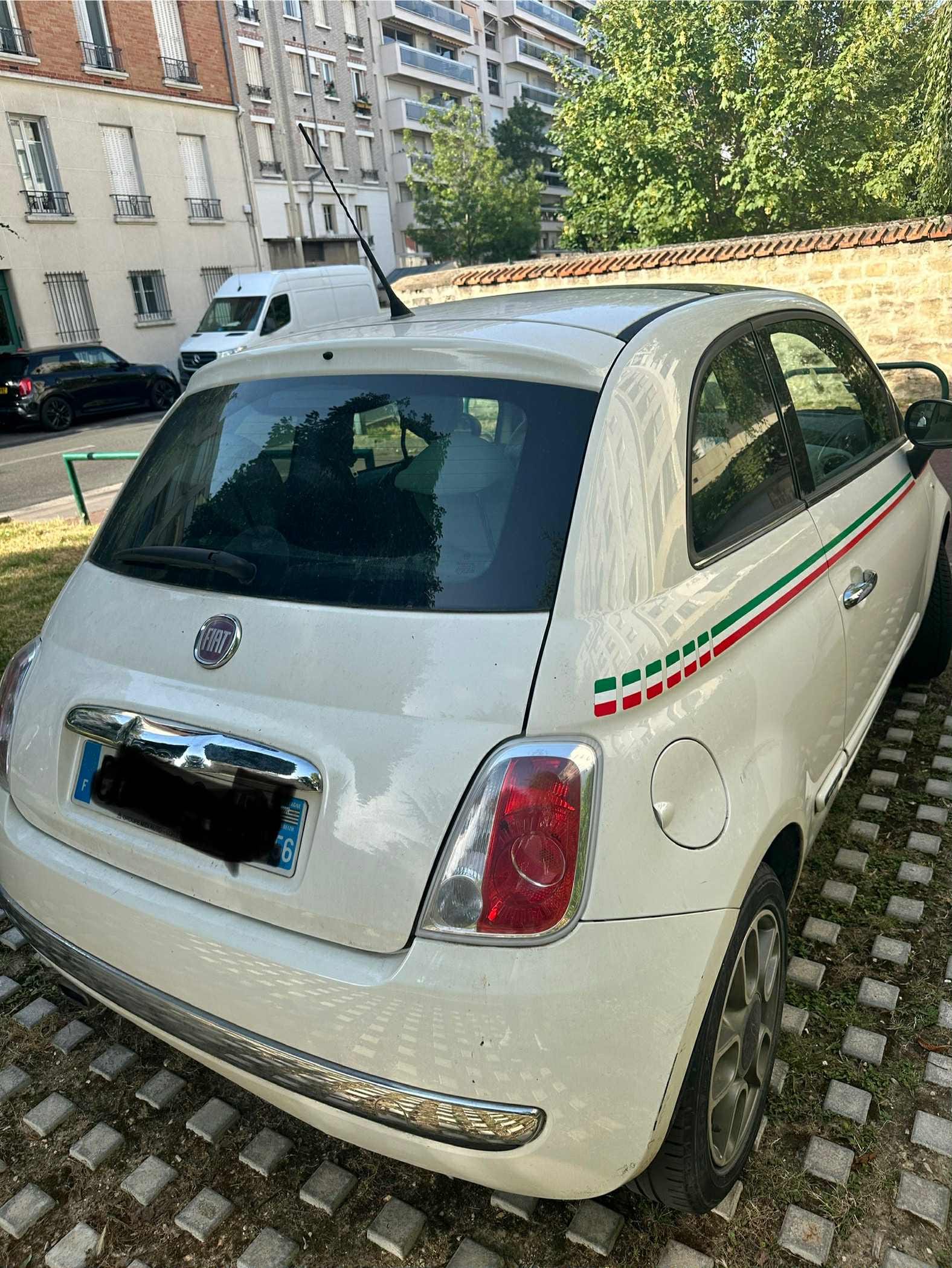 Fiat 500 Prise en charge et retour ultra faciles.Flexible 24/7 – Parking privé, met Autostoel baby