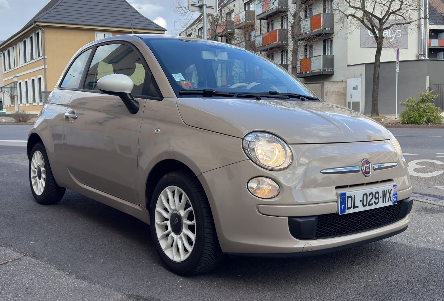Fiat 500  CLIM | PETIT PRIX | Parfaite pour Colmar & l'Alsace, 2014, Essence 95