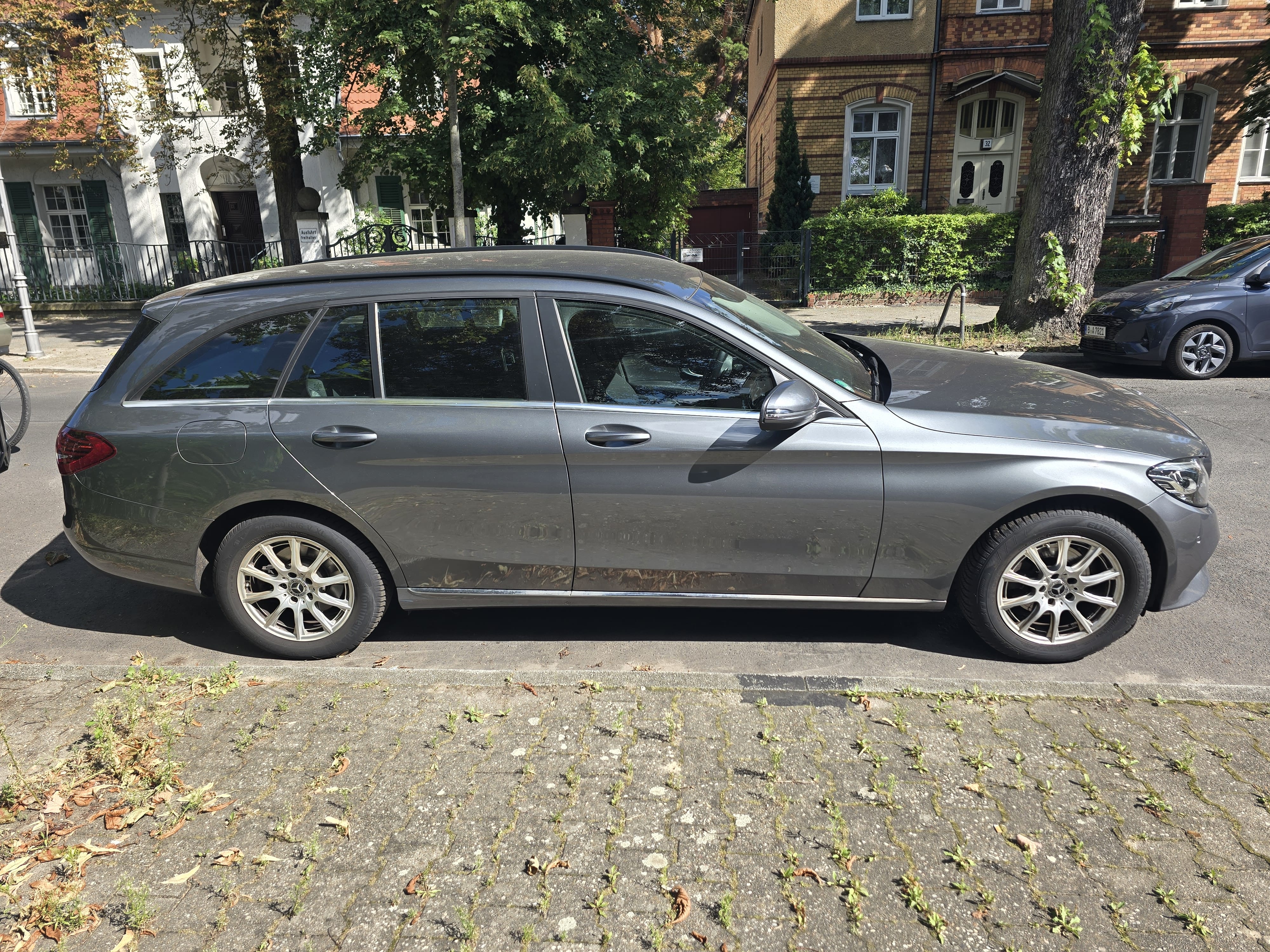 Mercedes-Benz C-Klasse mit Winterreifen
