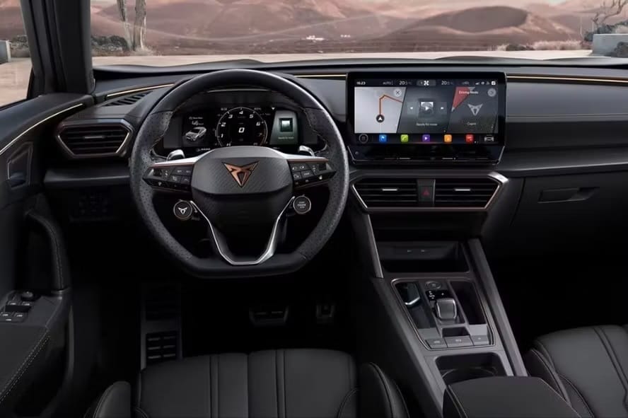 Cupra Formentor con GPS