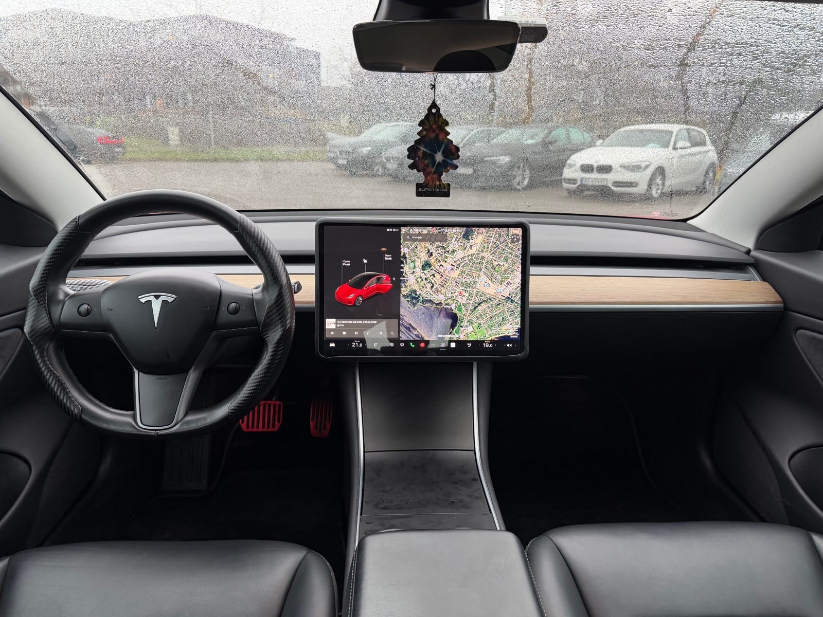 Tesla Model 3 Performance with Cruise control