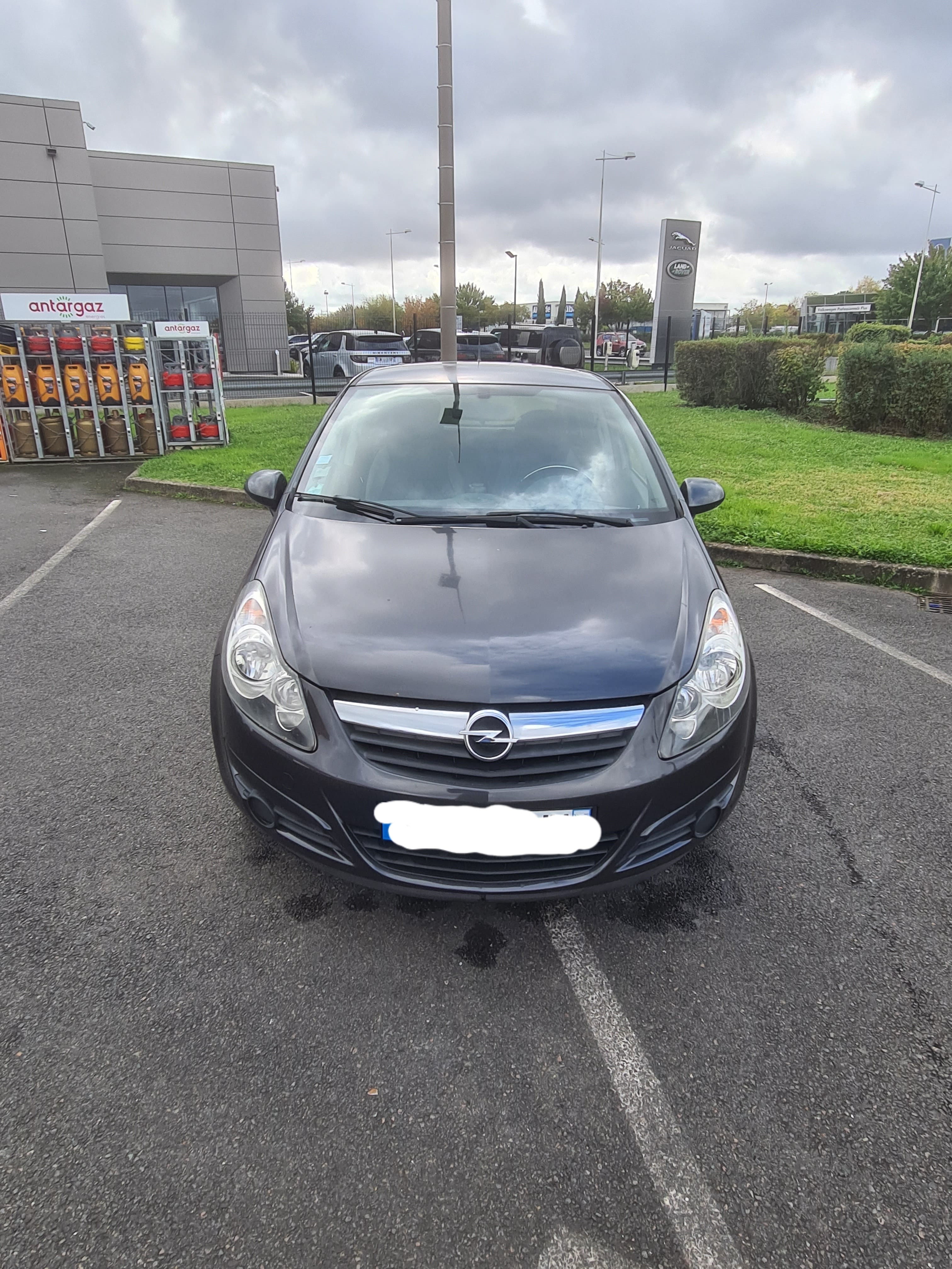 Opel Corsa avec Siège bébé