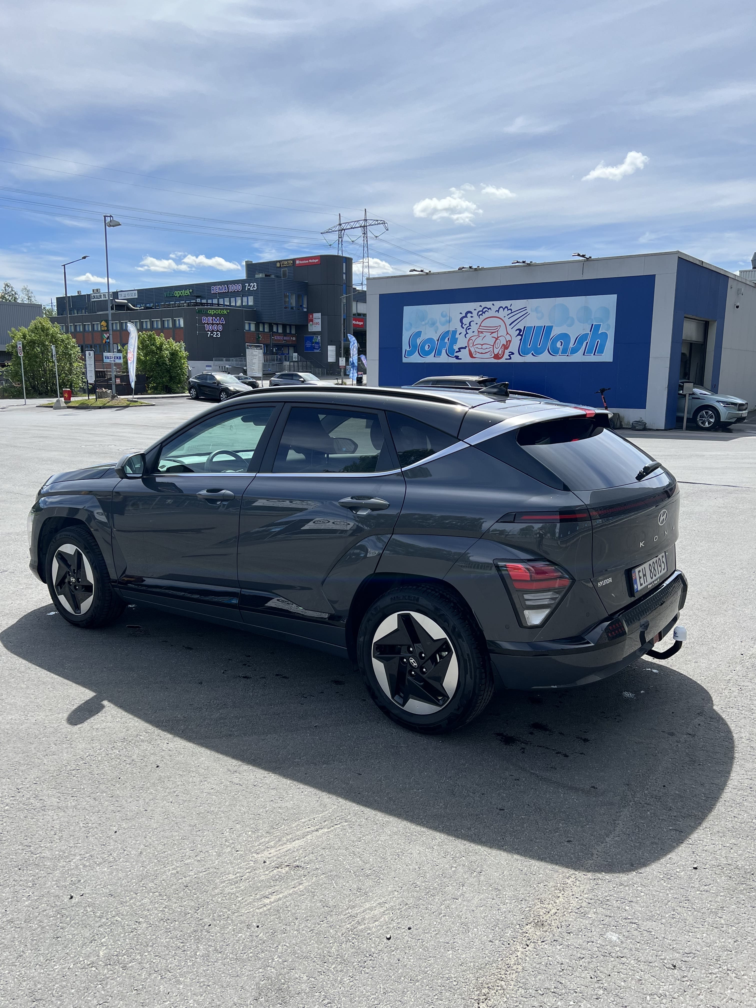 Hyundai Kona Electric med GPS