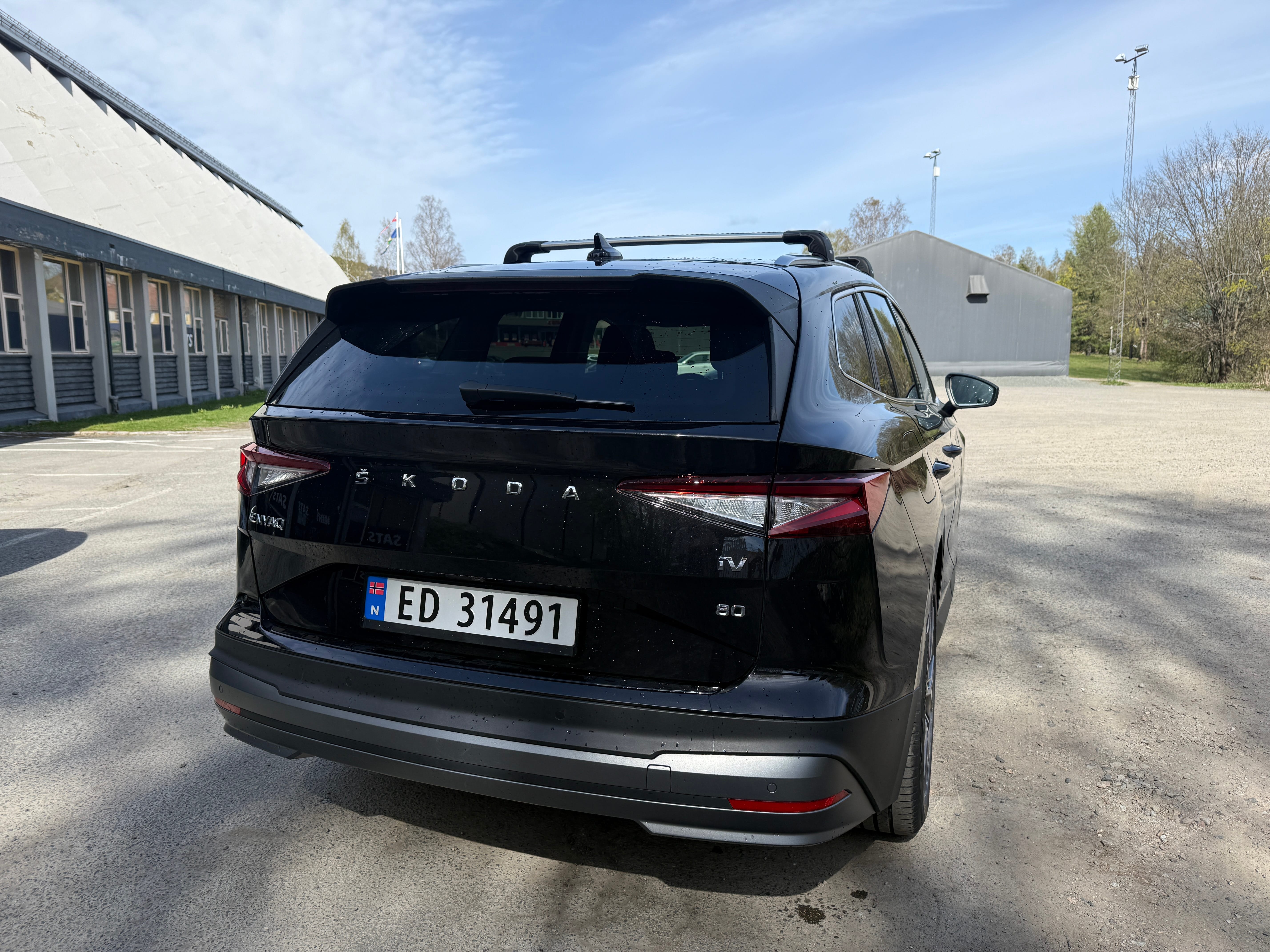 Skoda Enyaq 80 mit Rückfahrkamera