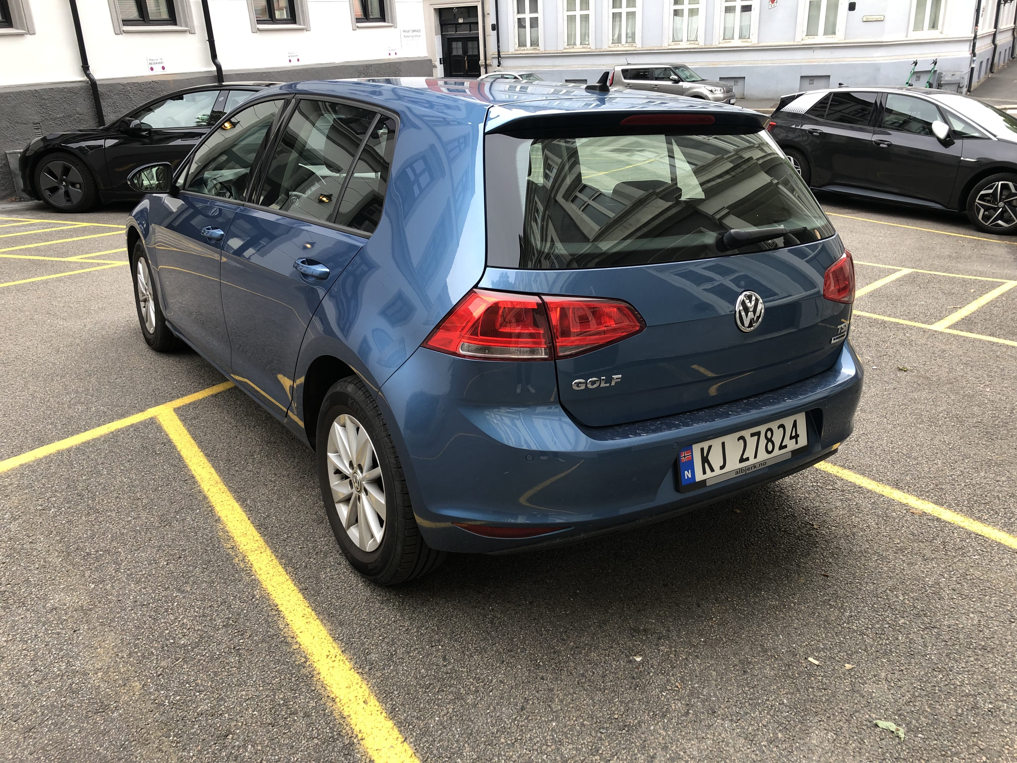 Volkswagen Golf med Bluetooth audio